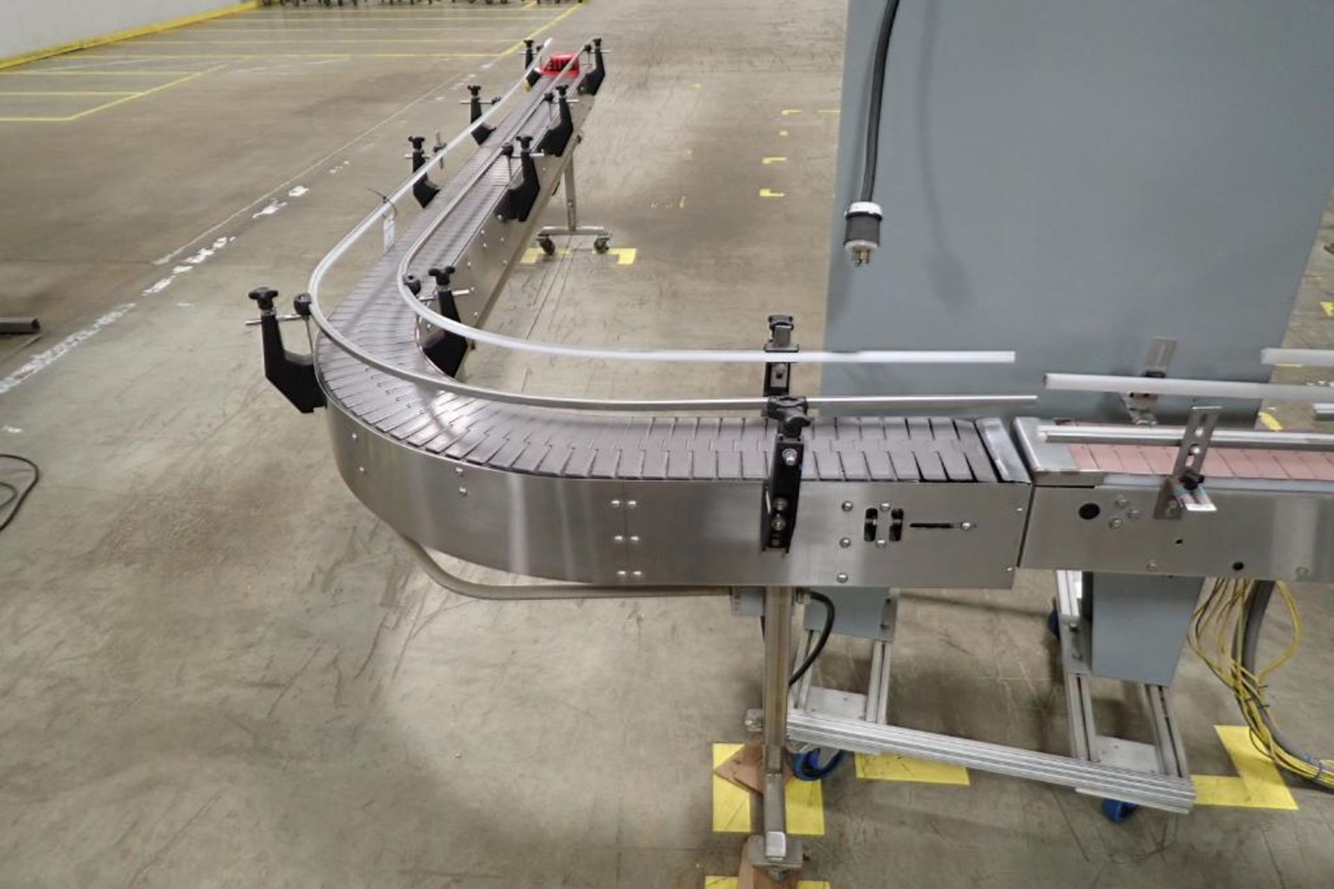 SS belt conveyor. {Located in Visalia, CA} - Image 2 of 7