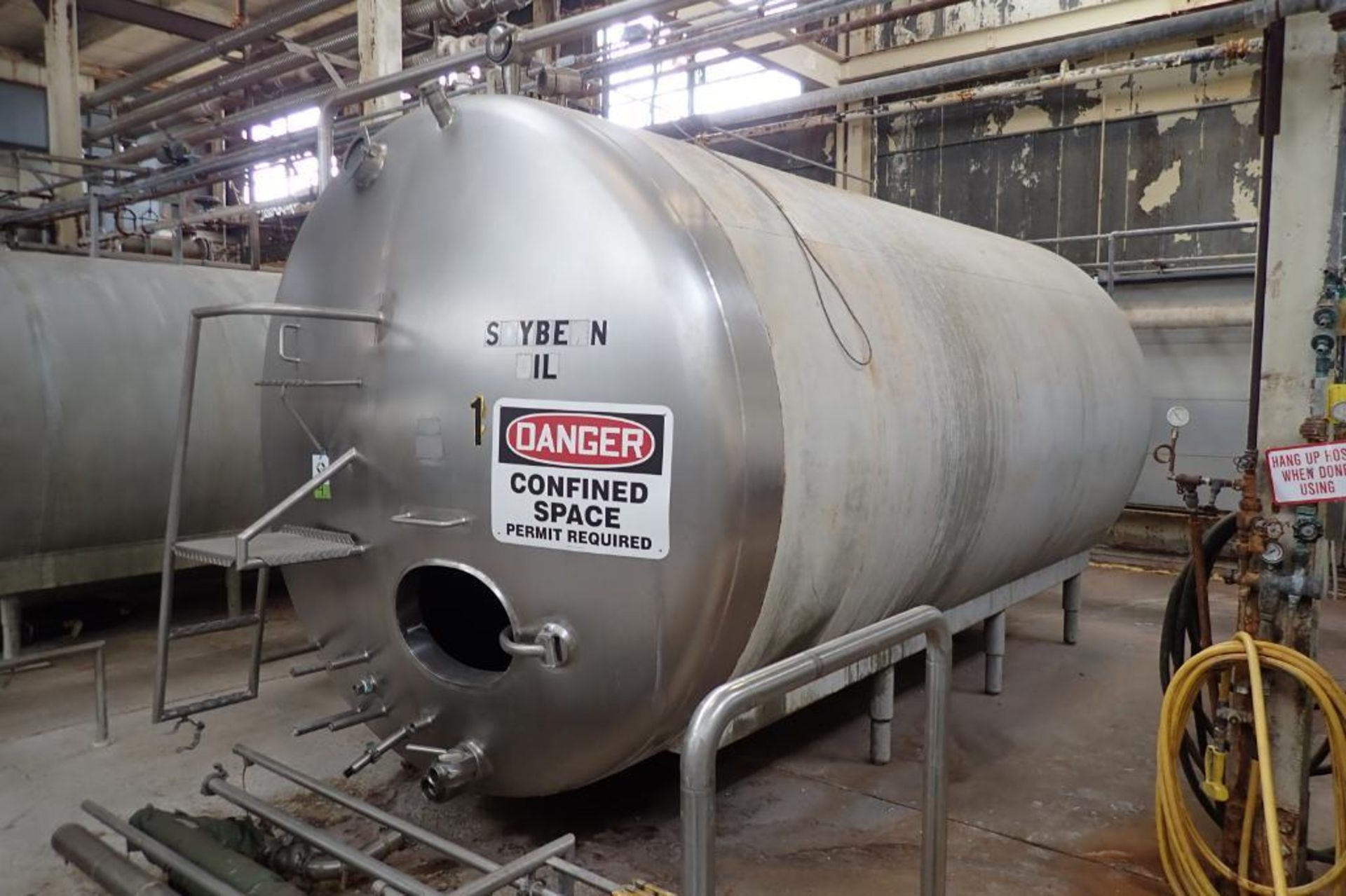 Creamery Package SS jacketed holding tank. {Located in Dixon, IL} - Image 3 of 10