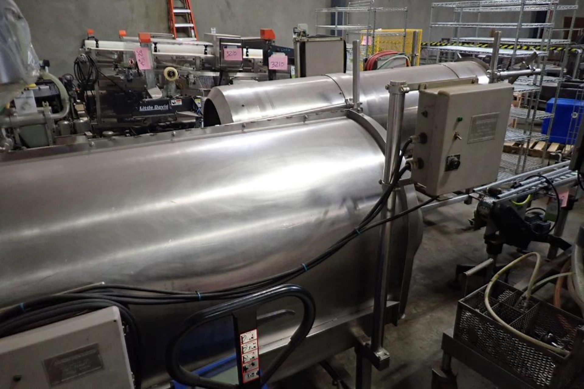 Spray Dynamics SS coating drum. {Located in Visalia, CA} - Image 6 of 22