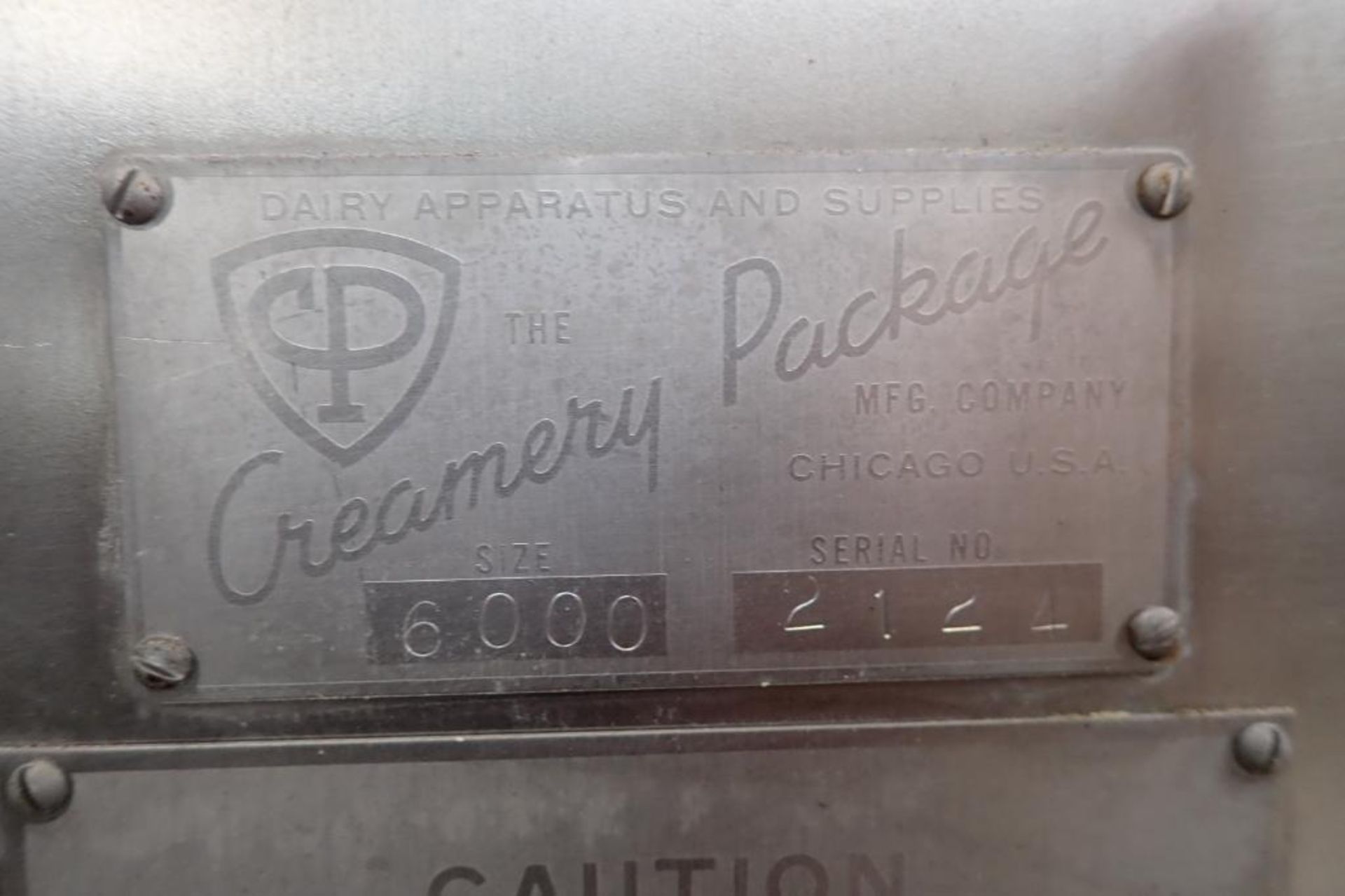 Creamery Package SS jacketed holding tank. {Located in Dixon, IL} - Image 10 of 10