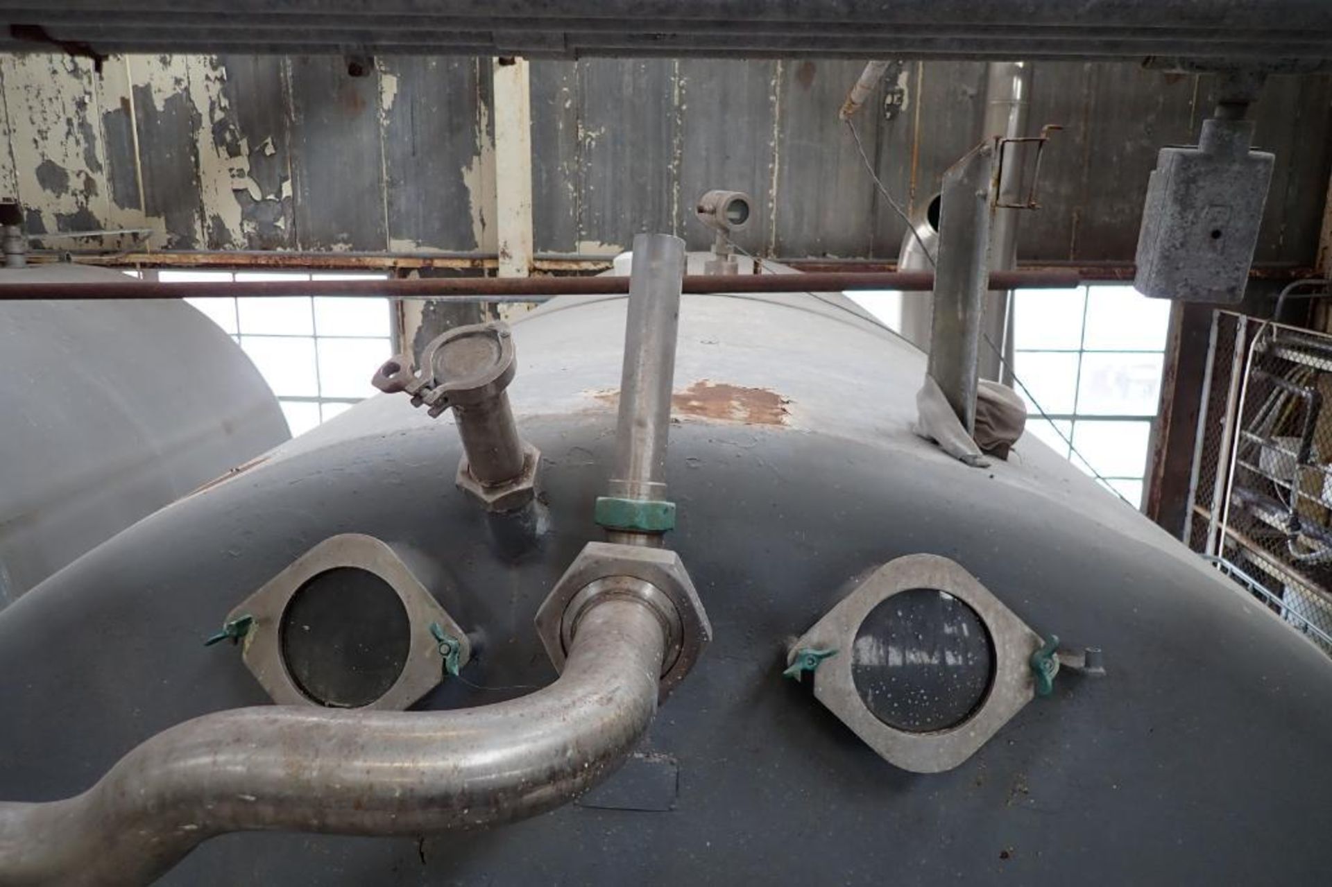 Dairy Apparatus SS horizontal jacketed holding tank. {Located in Dixon, IL} - Image 3 of 9