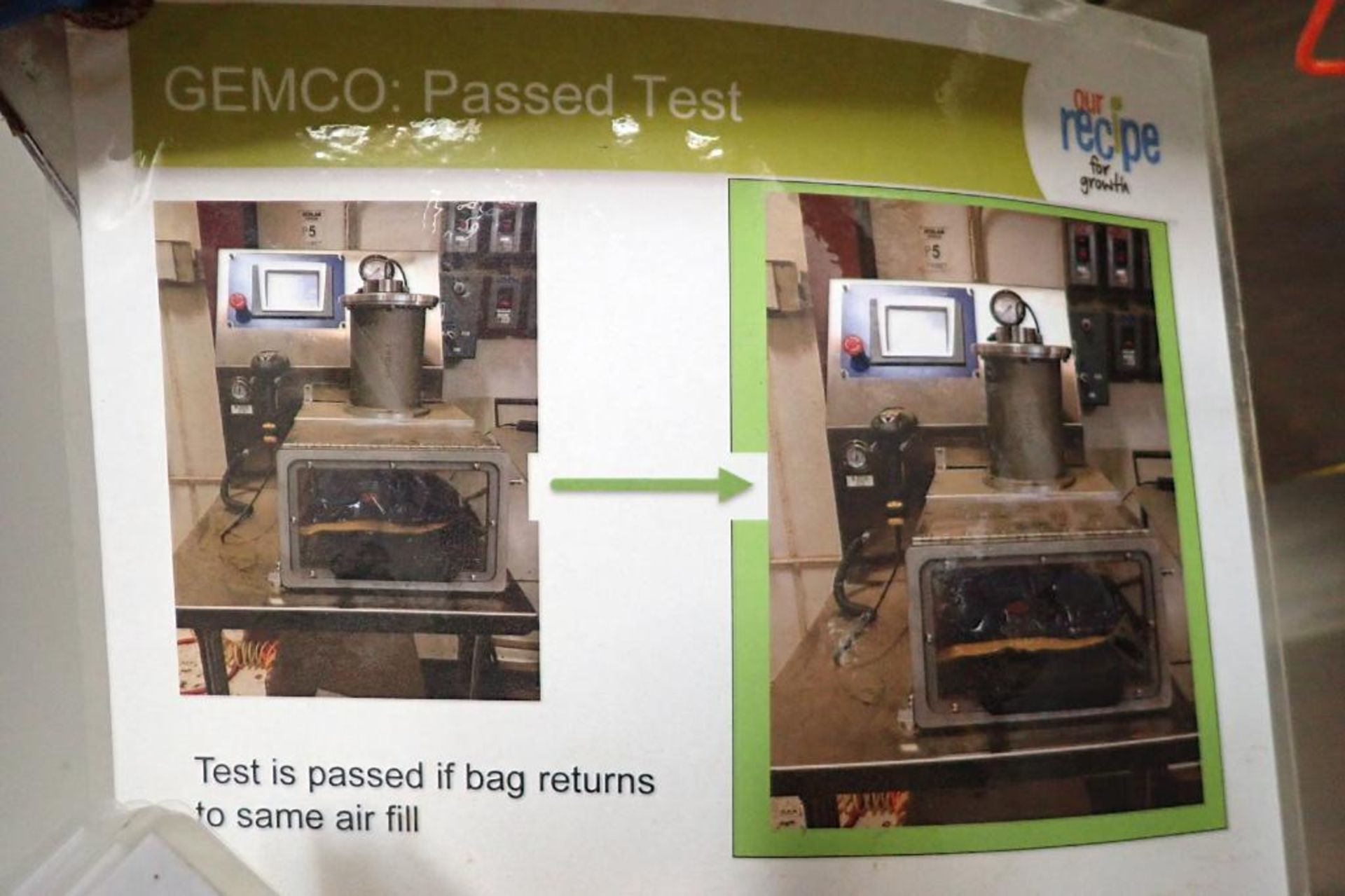 Gemco vacuum burst tester. {Located in Visalia, CA} - Image 8 of 10