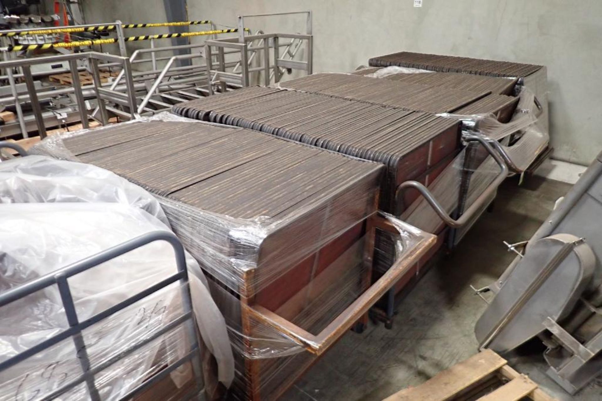 Approximately (440) SS baking pans. {Located in Visalia, CA} - Image 2 of 9