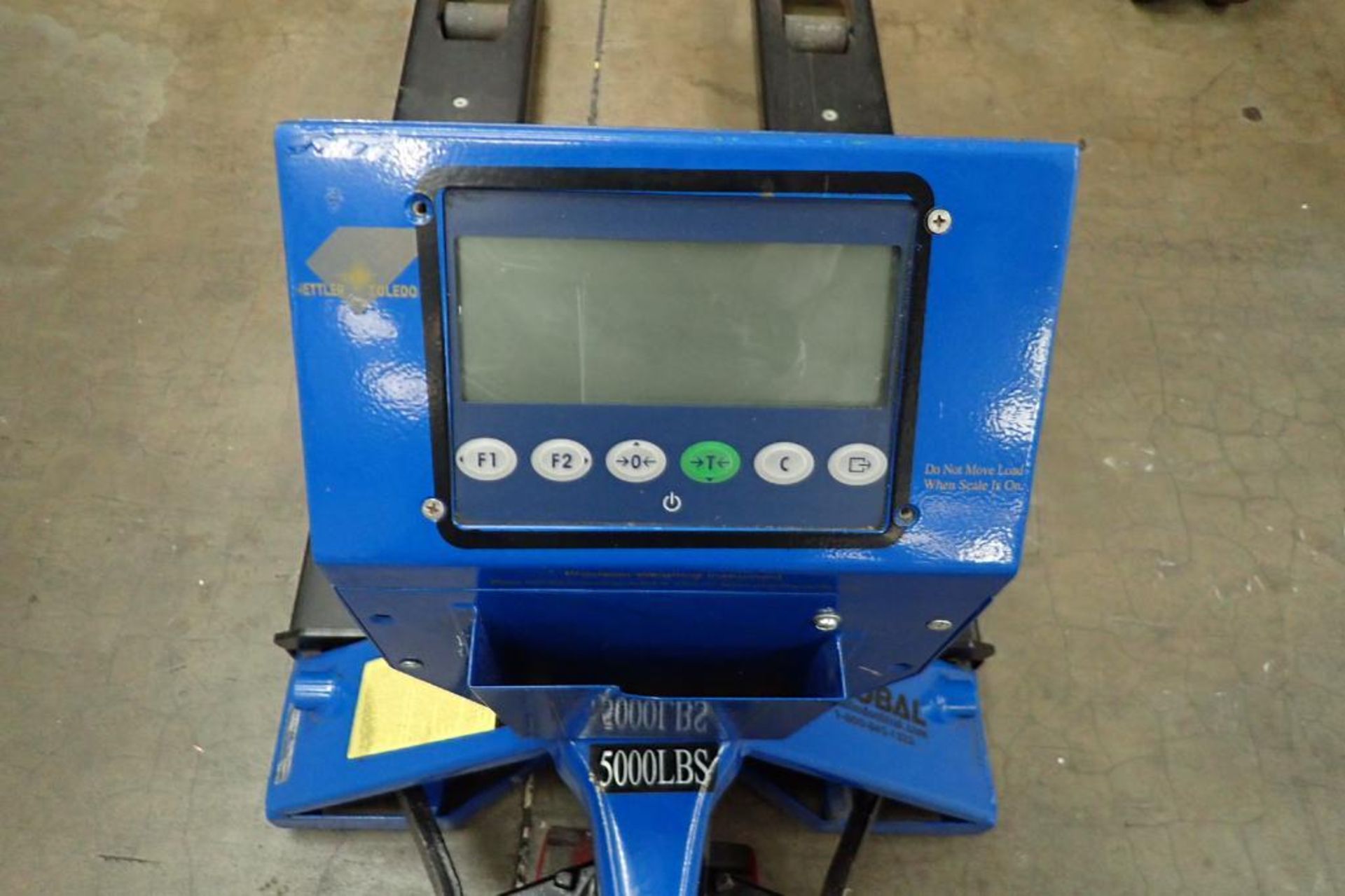 Global Industrial hand pallet jack with scale. {Located in Visalia, CA} - Image 3 of 6