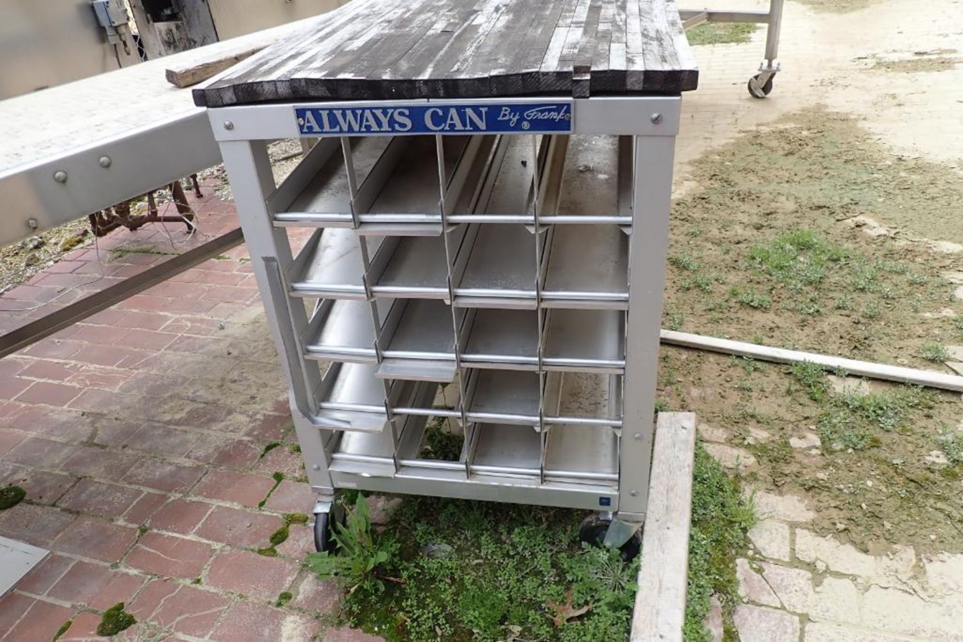 Always can, aluminum can storage cart. {Located in Dixon, IL} - Image 2 of 4