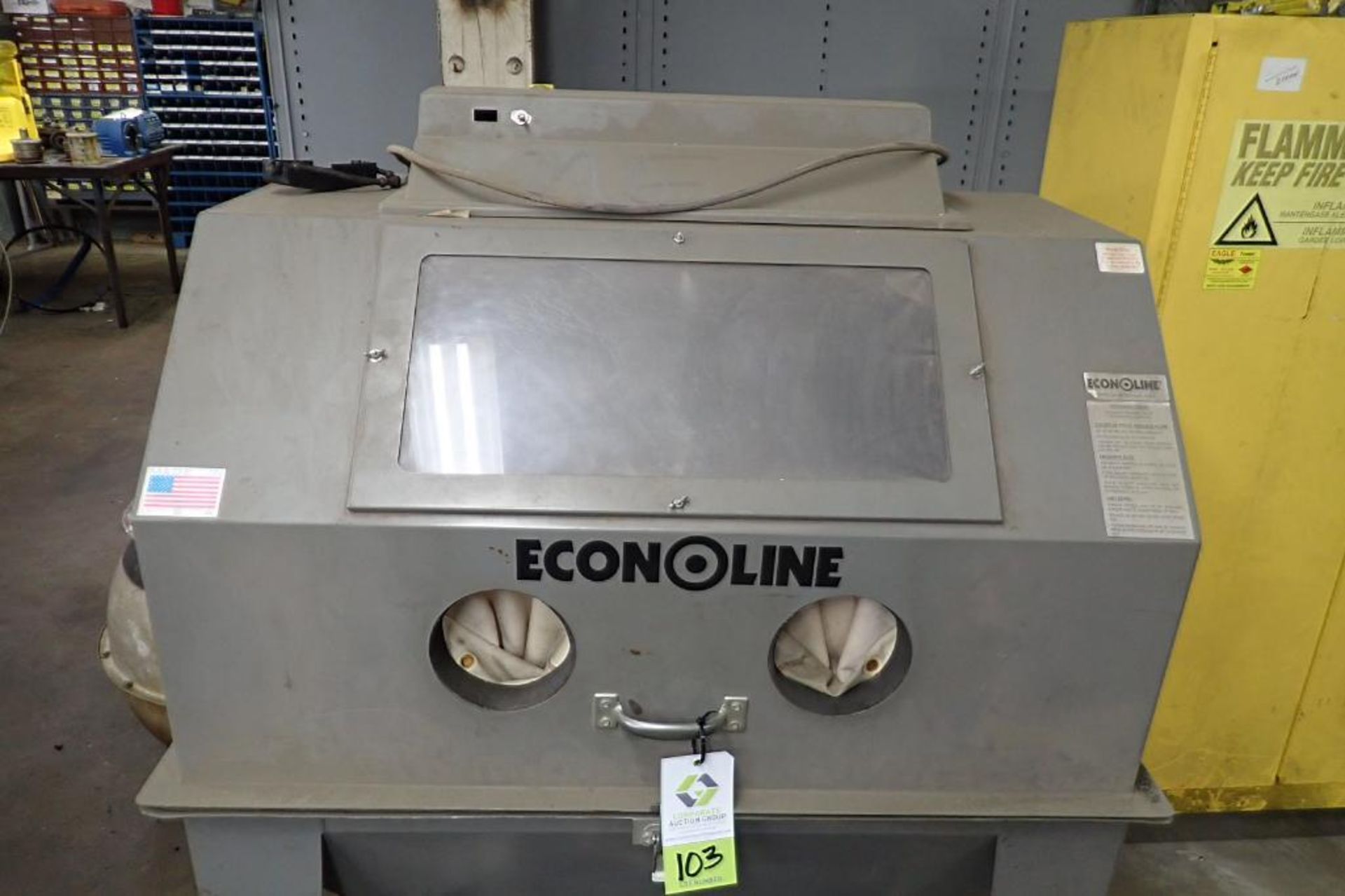 Econoline self-contained sand blasting unit. {Located in Dixon, IL} - Image 2 of 10