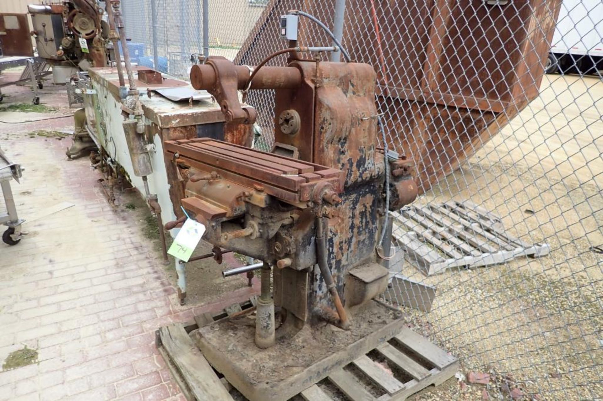 The Milwaukee No. 1B plain metal working machine. {Located in Dixon, IL}