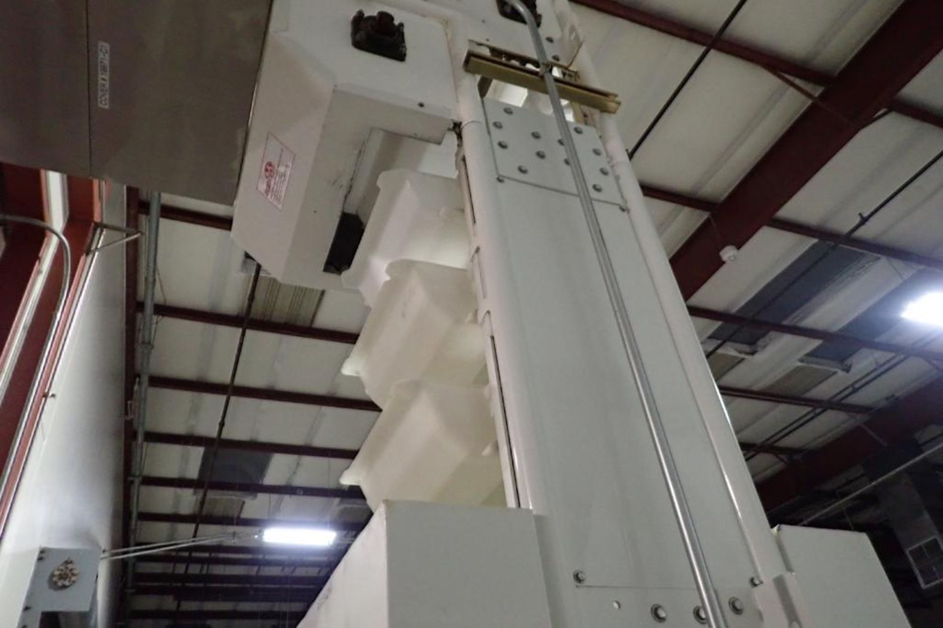 Deamco Z-shapped over-lapping bucket elevator. {Located in Visalia, CA} - Image 15 of 20