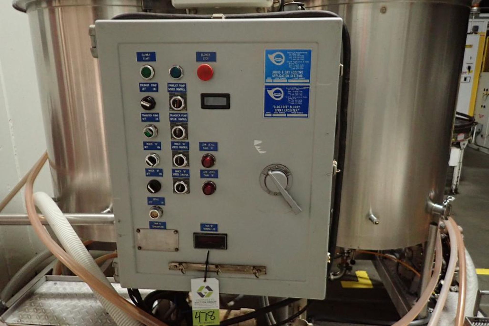 Spray Dynamics liquid and dry additive system. {Located in Visalia, CA} - Image 8 of 25