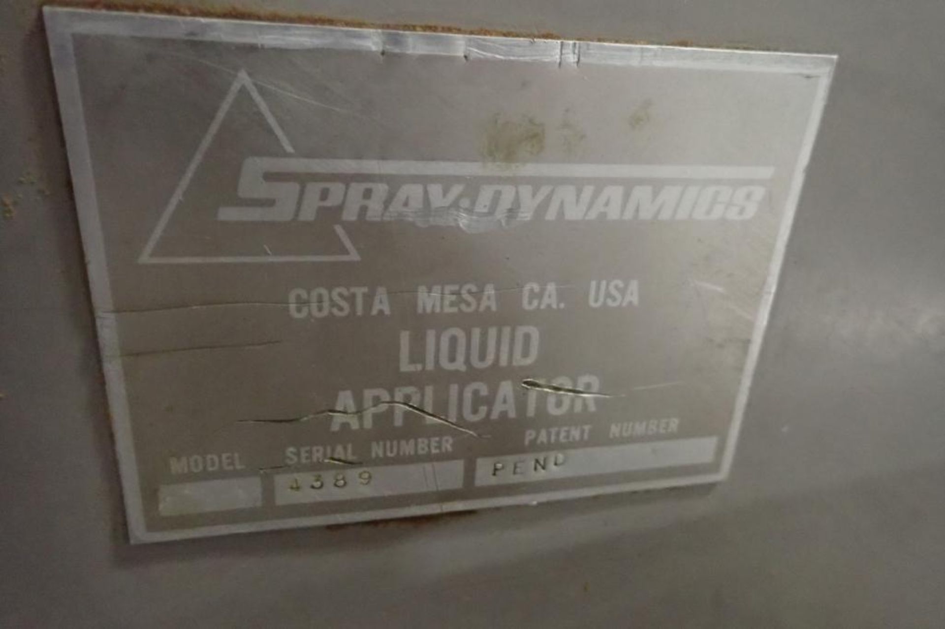 Spray Dynamics SS coating drum. {Located in Visalia, CA} - Image 7 of 22