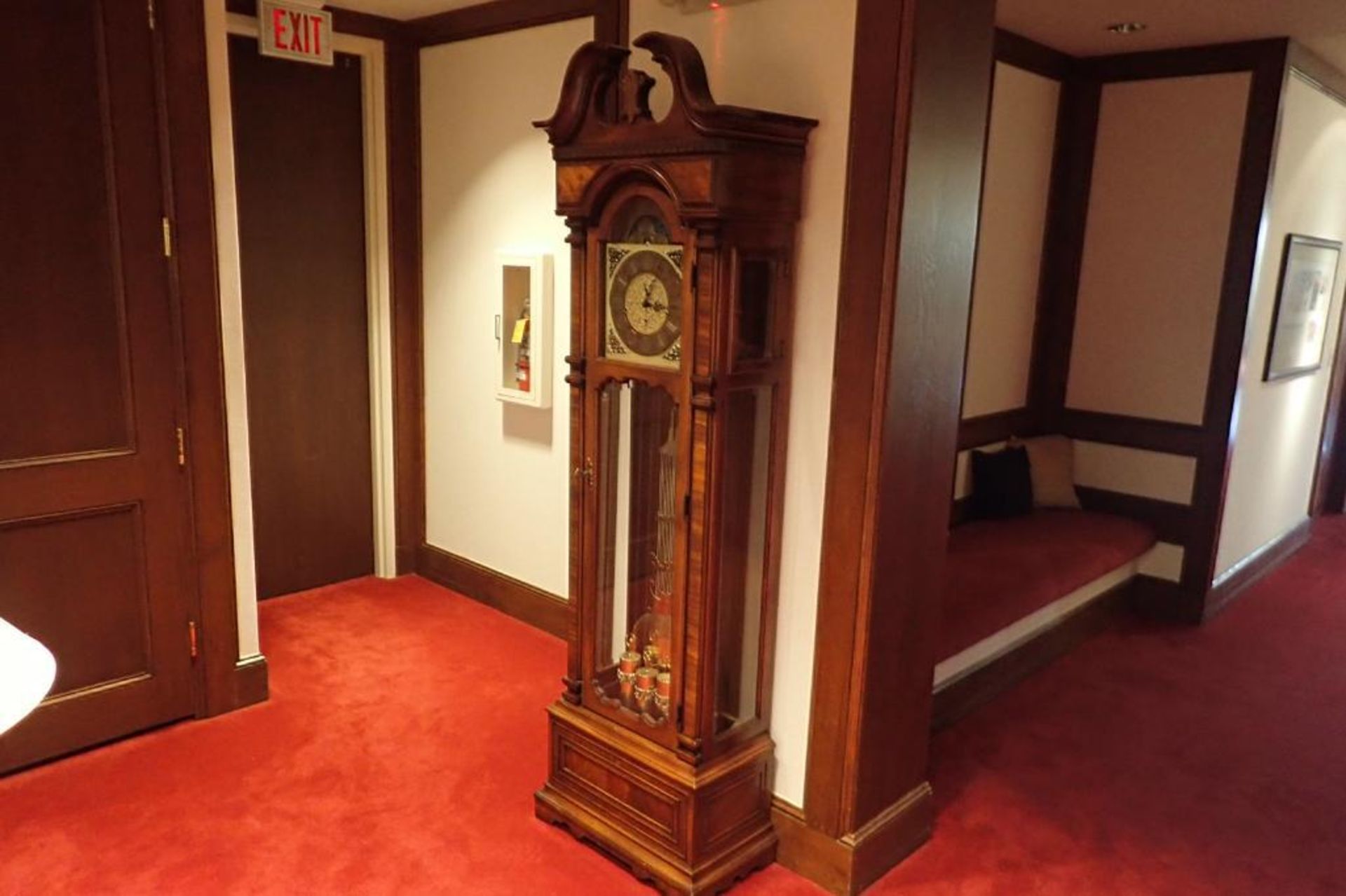 Molyneux grandfather clock (NOT WORKING) - Image 2 of 7