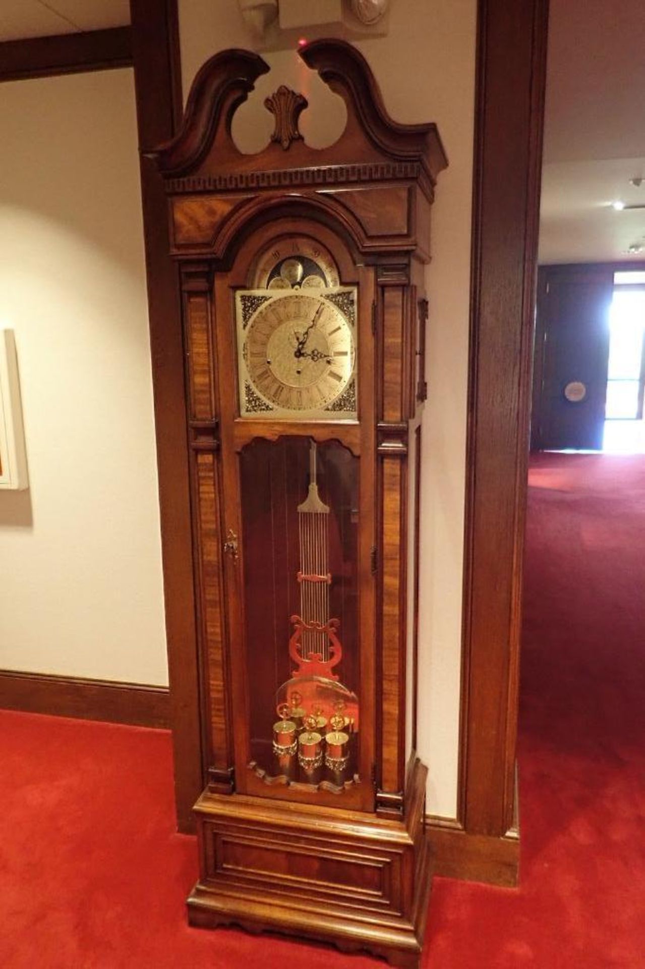 Molyneux grandfather clock (NOT WORKING) - Image 3 of 7