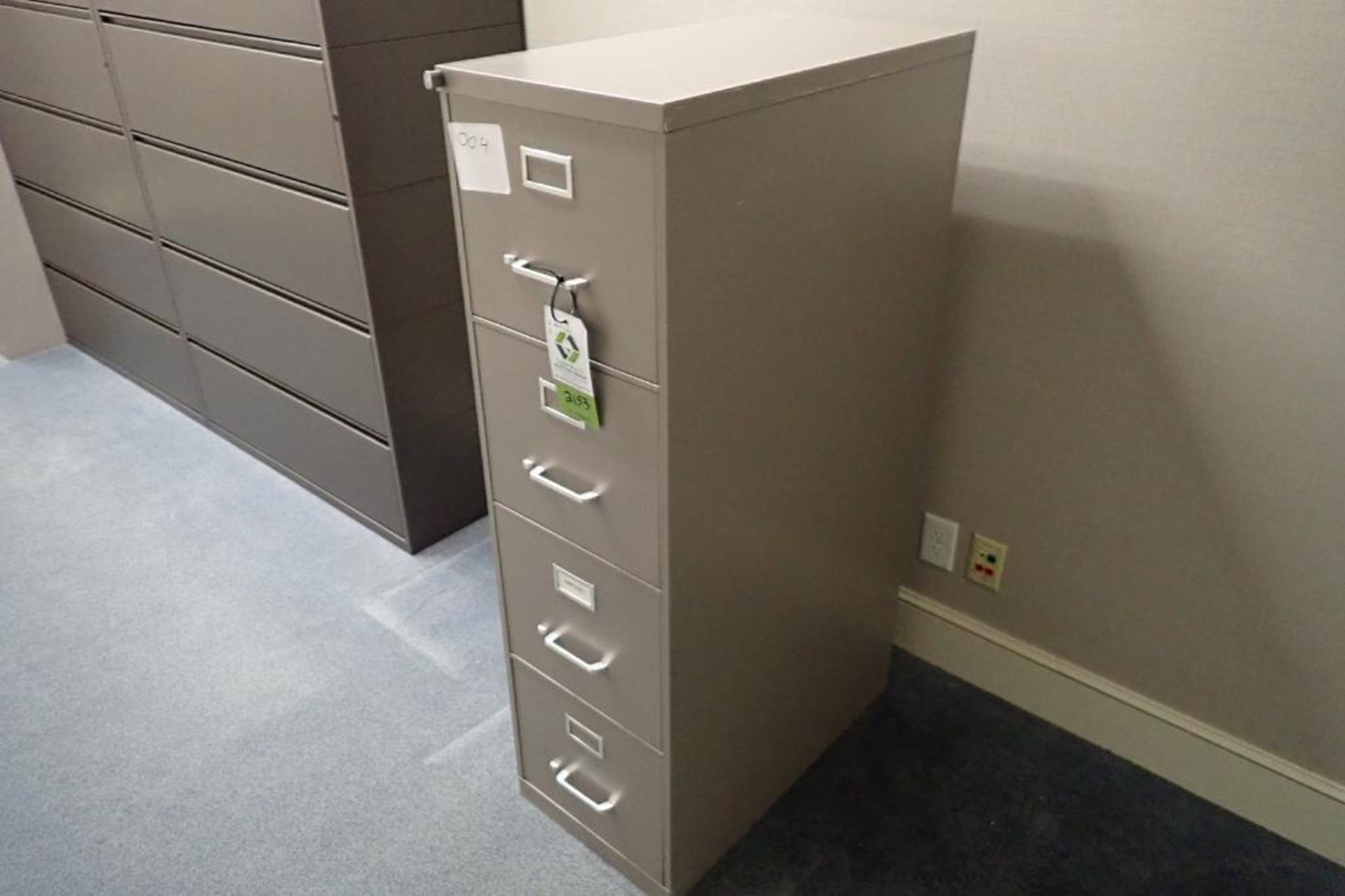 (2) vertical filing cabinets - Image 2 of 5