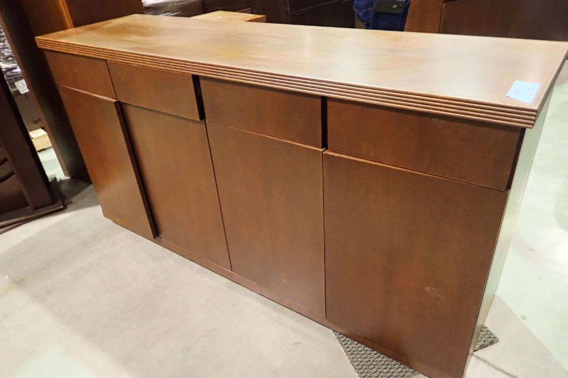 Lot of (4) credenzas - Image 4 of 12