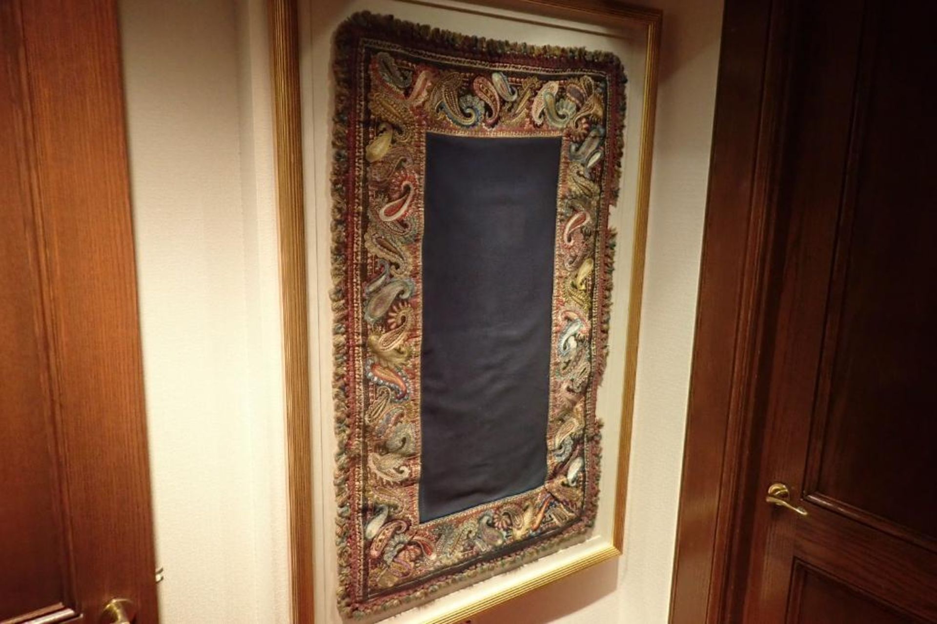 Framed tapestry