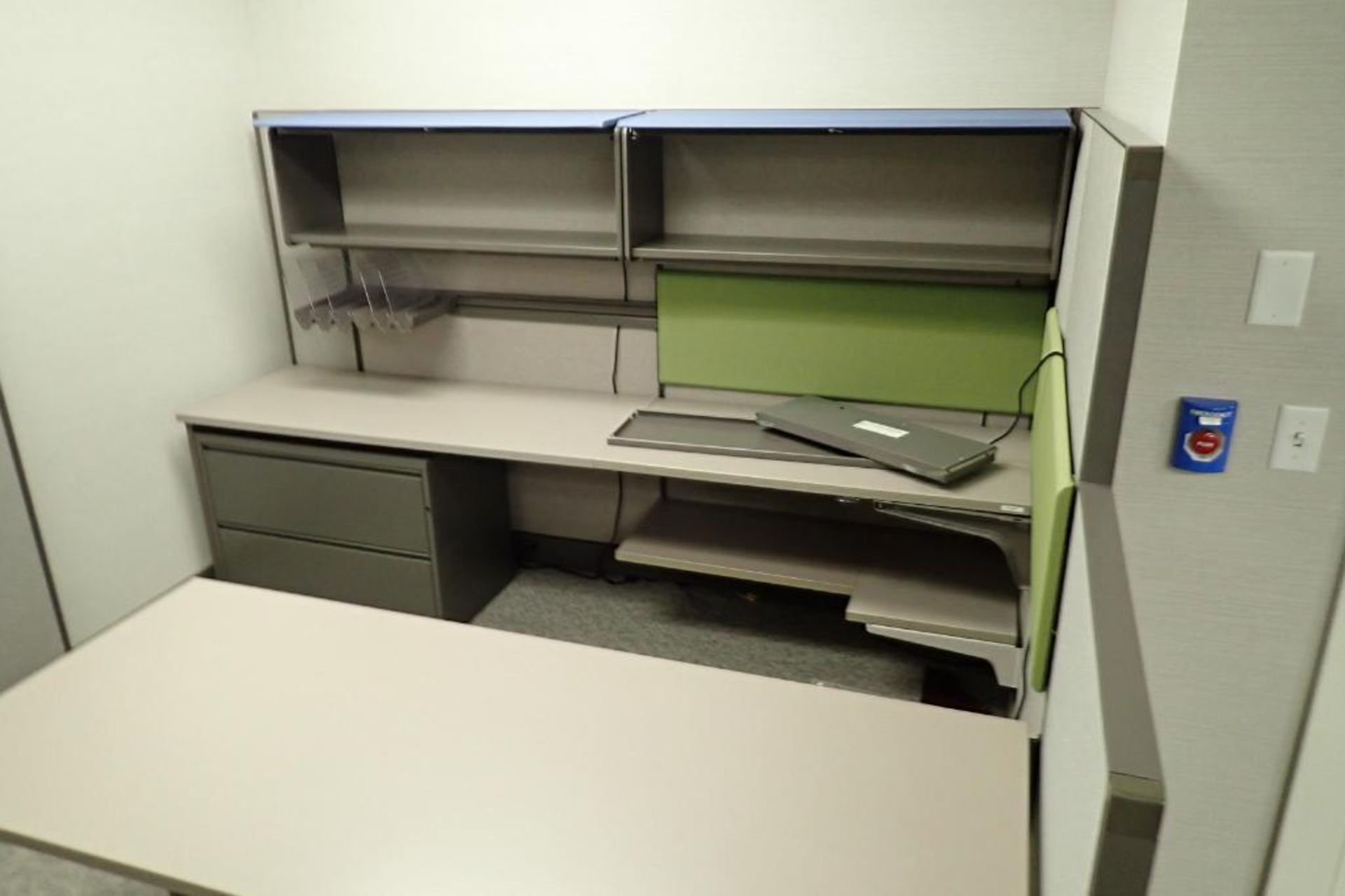 (6) Herman Miller office cubicles and furniture - Image 4 of 13