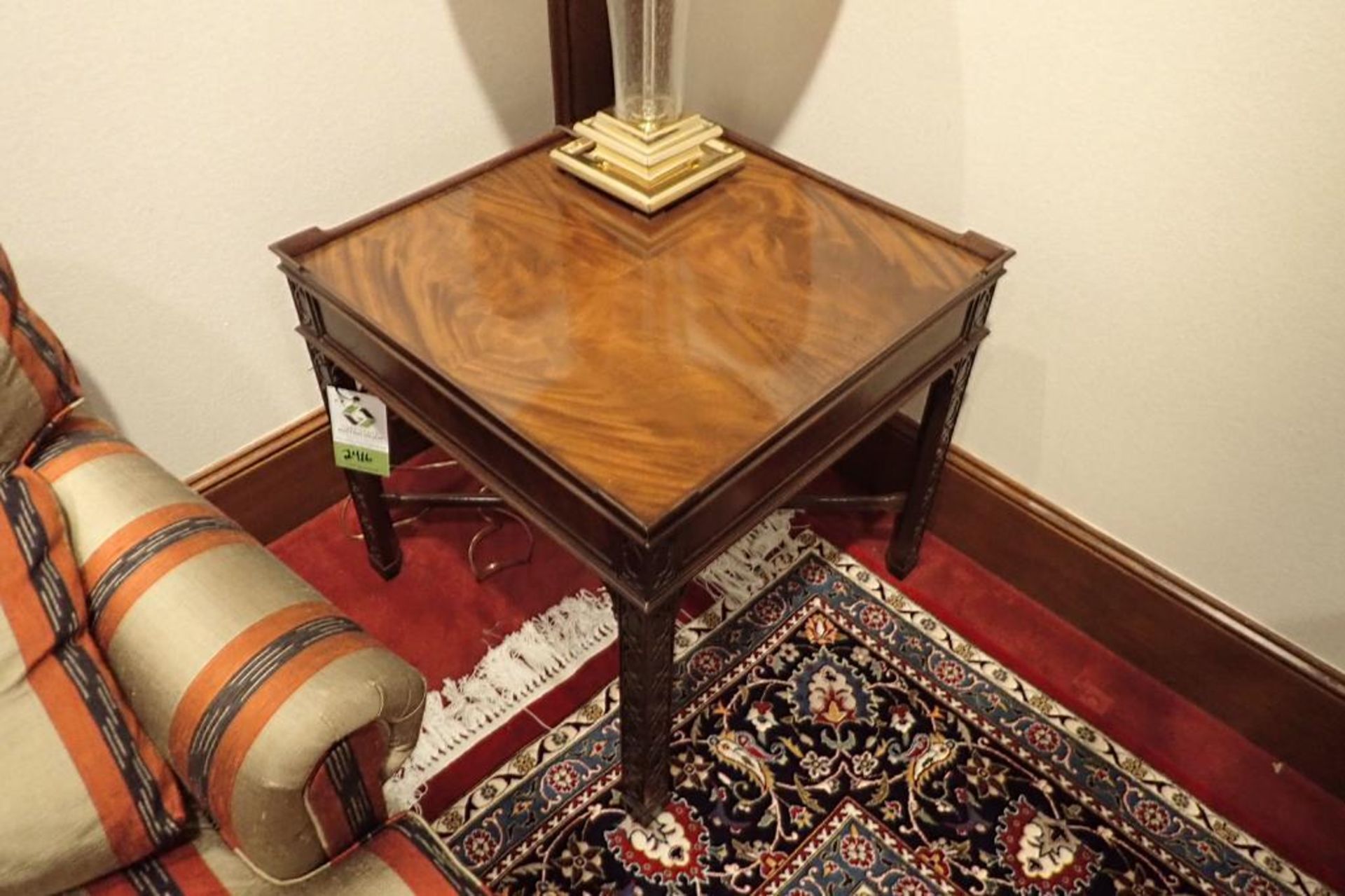 Baker end table