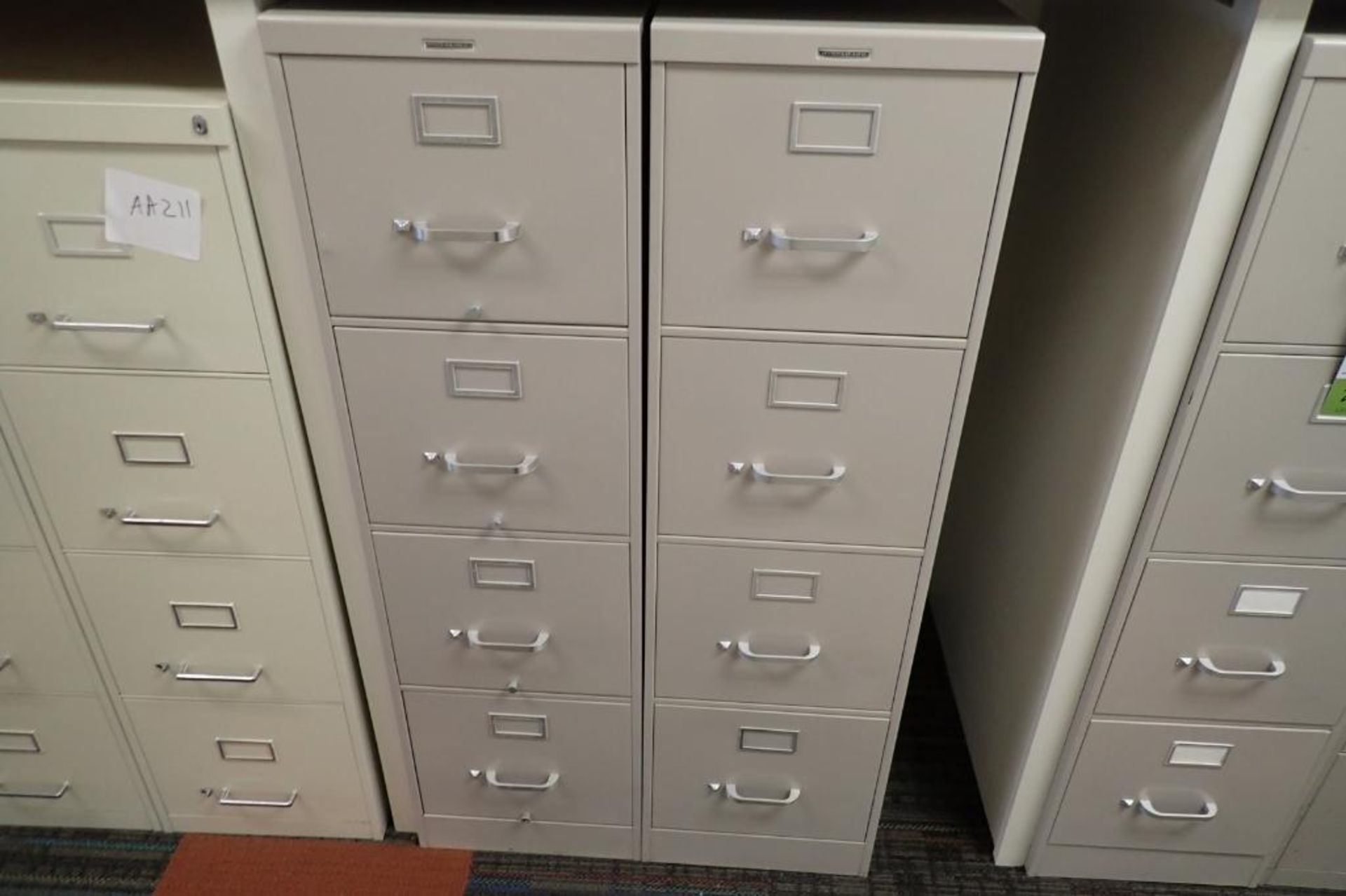 (8) 4-drawer filing cabinets - Image 3 of 7