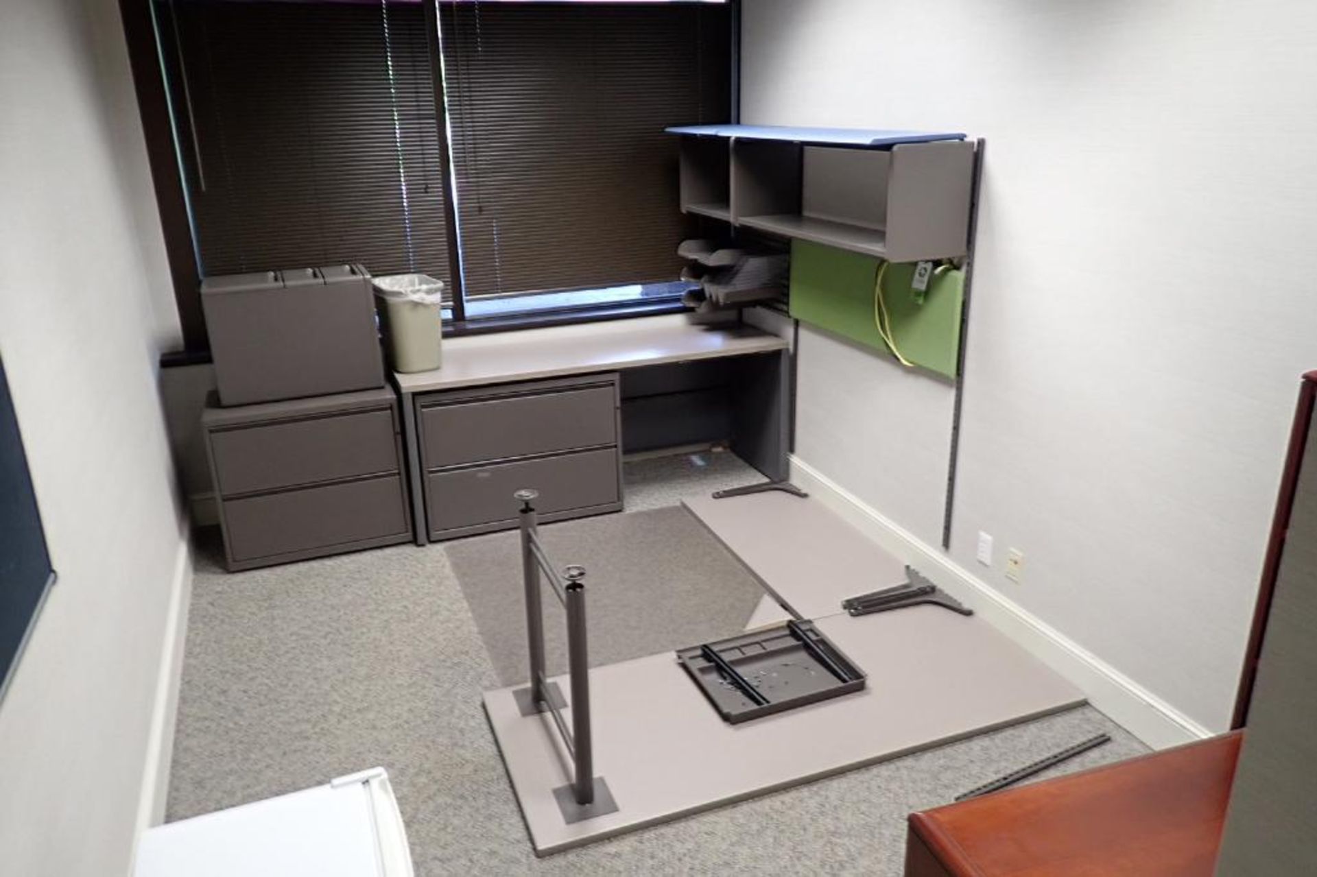 Herman Miller u-shaped modular desk