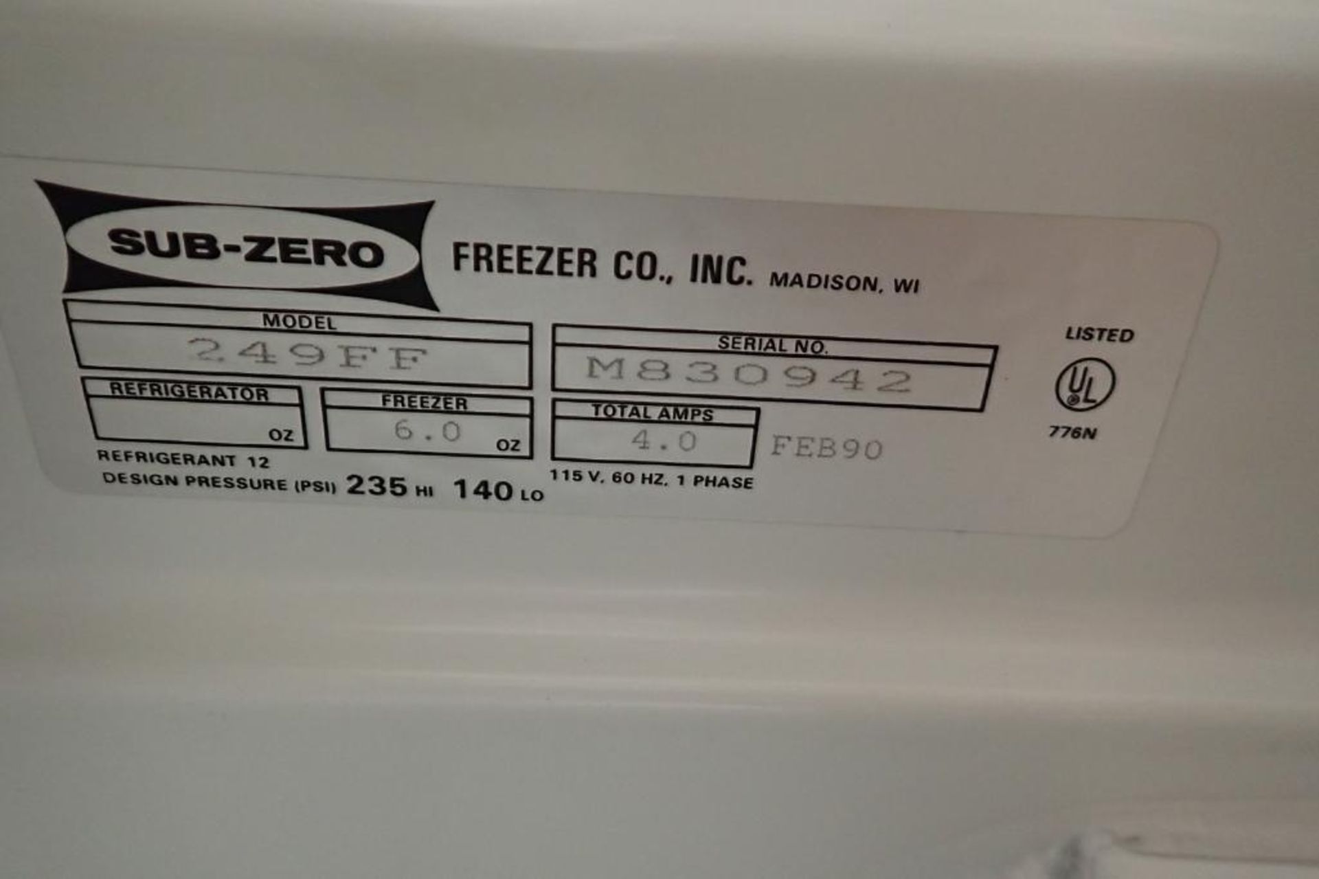 (4) undercounter freezers - Image 9 of 10