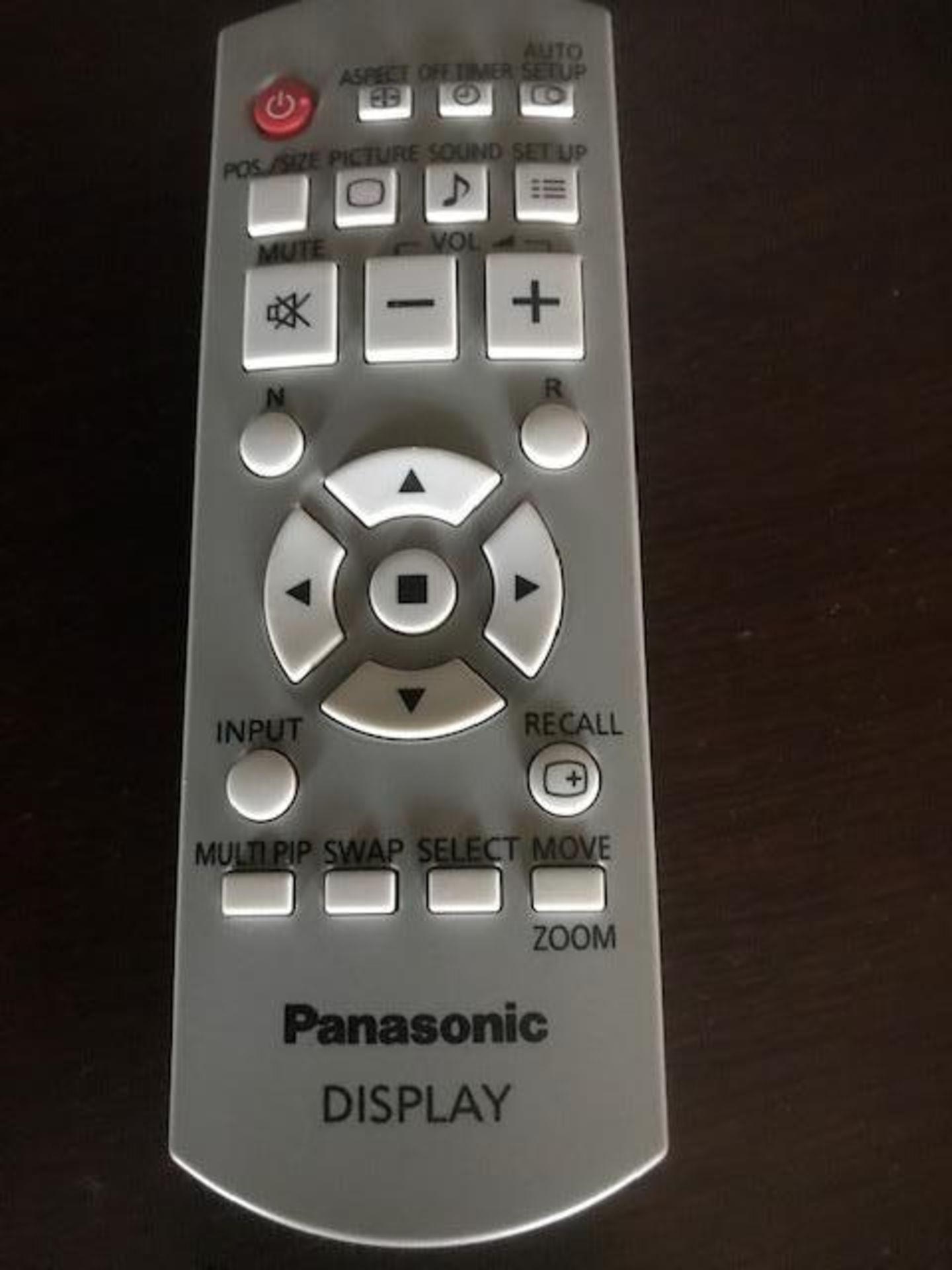 Panasonic Plasma Display 65" Model TH-65PF12 w/remote with side mount speakers - Image 3 of 4