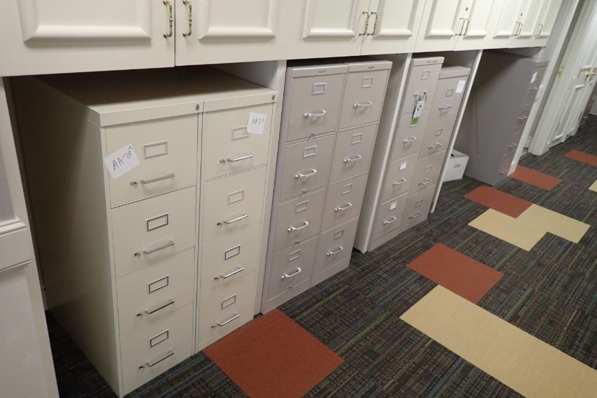 (8) 4-drawer filing cabinets