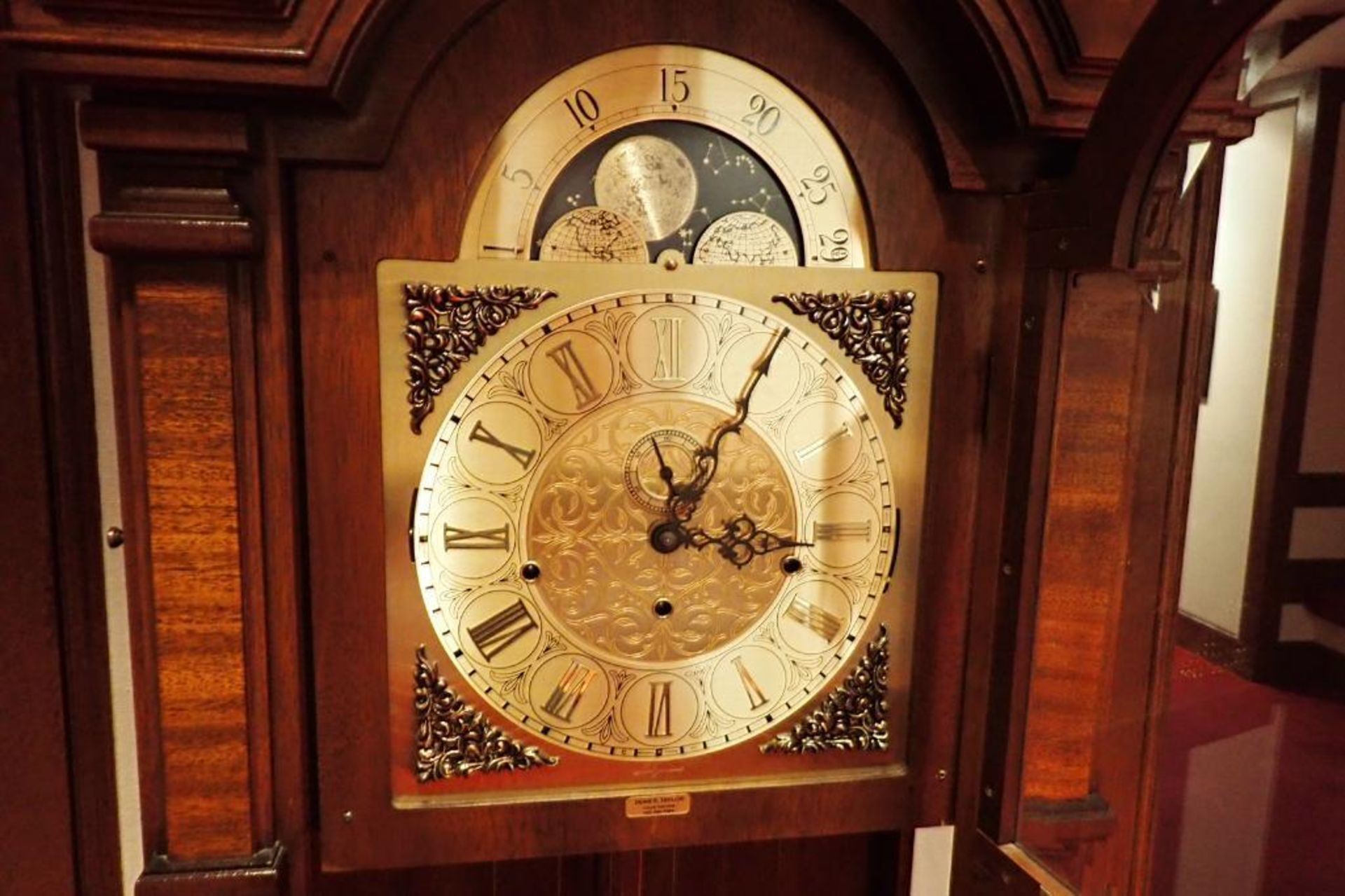 Molyneux grandfather clock (NOT WORKING) - Image 4 of 7