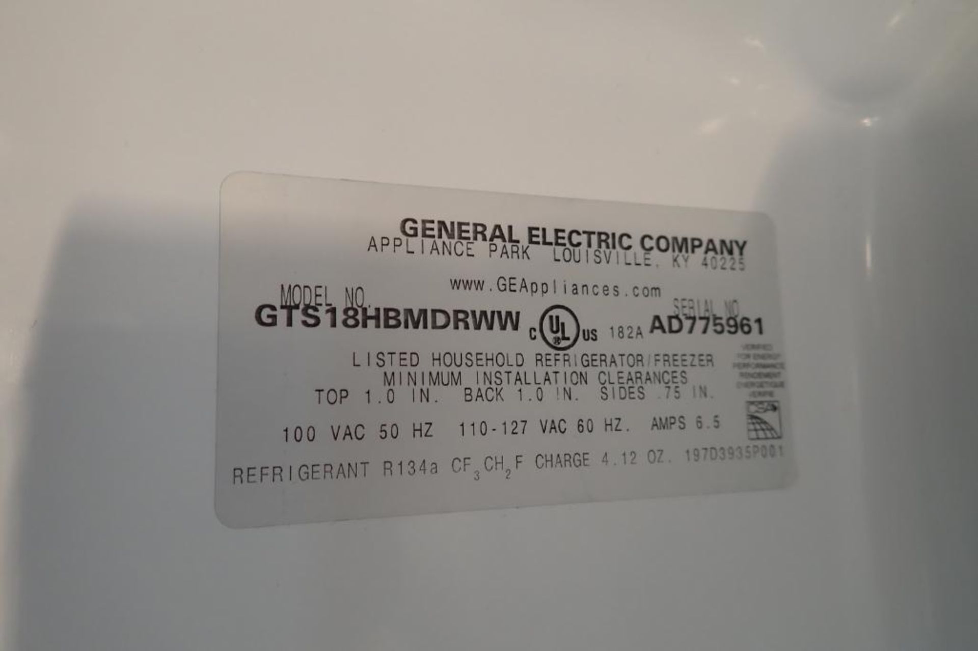 GE Fridge/freezer - Image 4 of 4