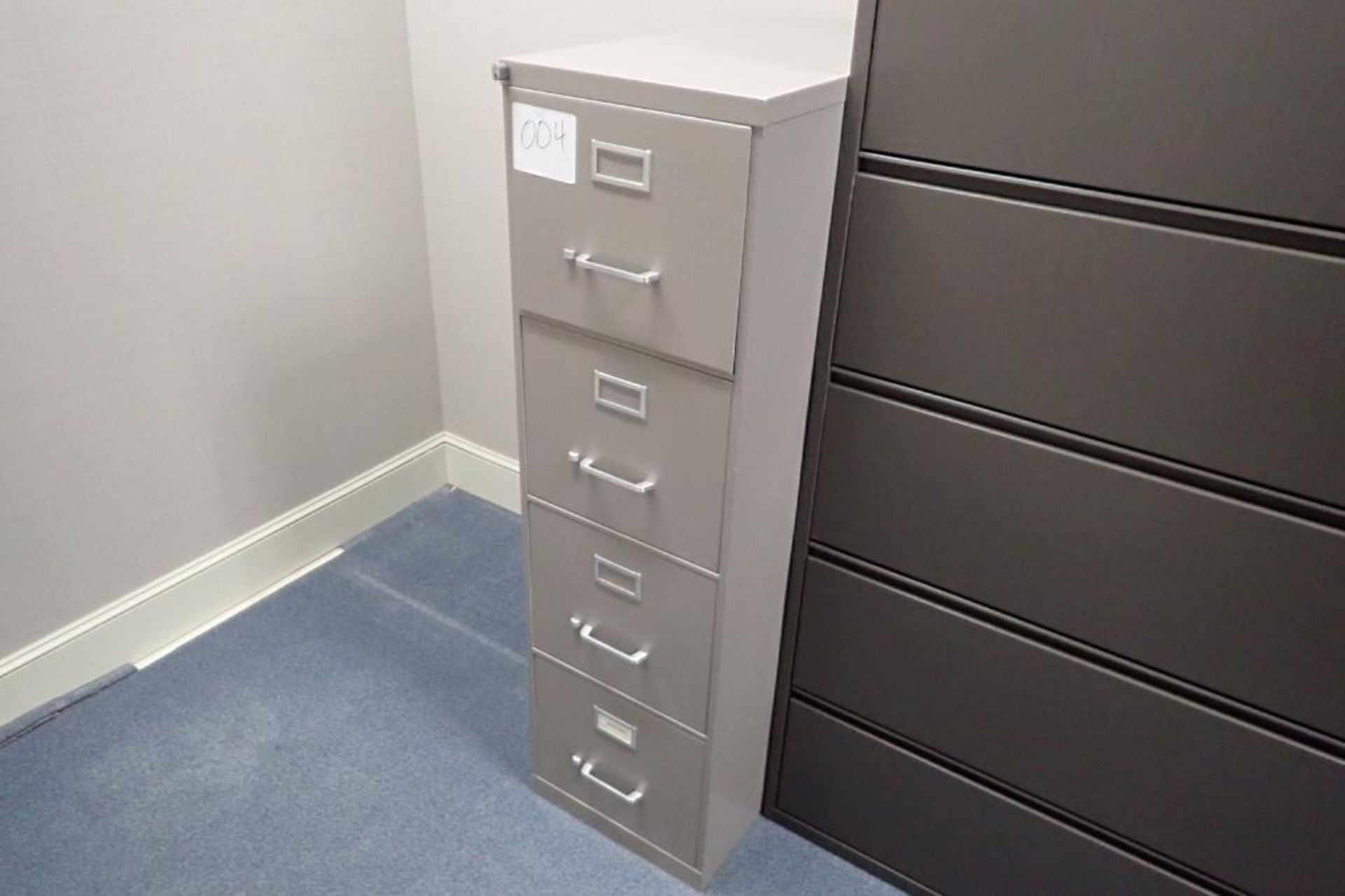 (2) vertical filing cabinets - Image 4 of 5