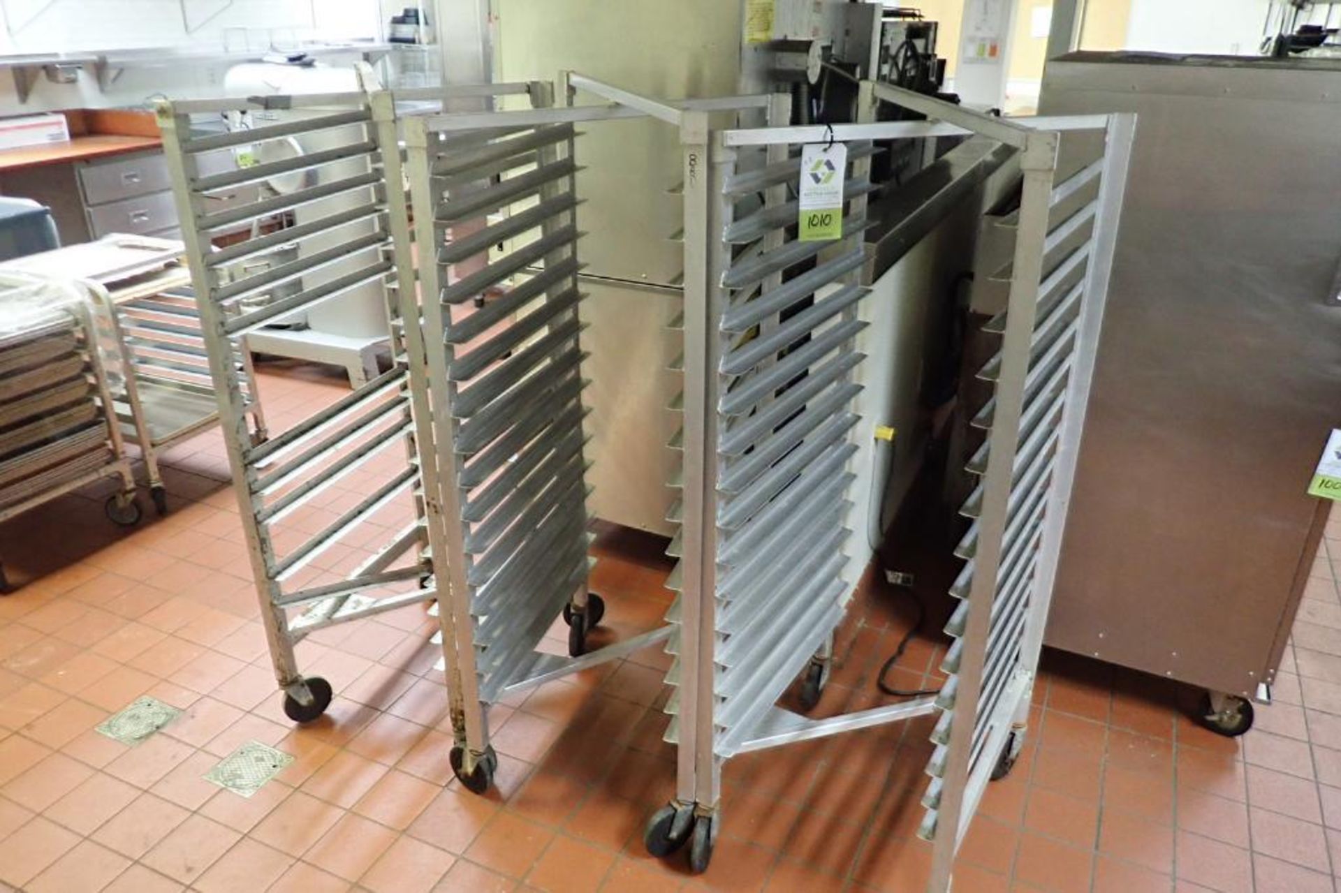 Aluminum bakery racks - Image 3 of 4