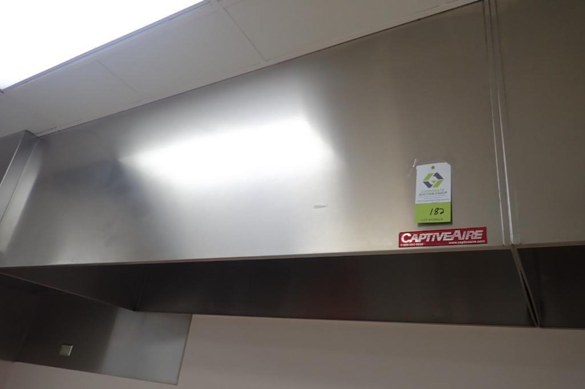 Captive Aire SS exhaust hood