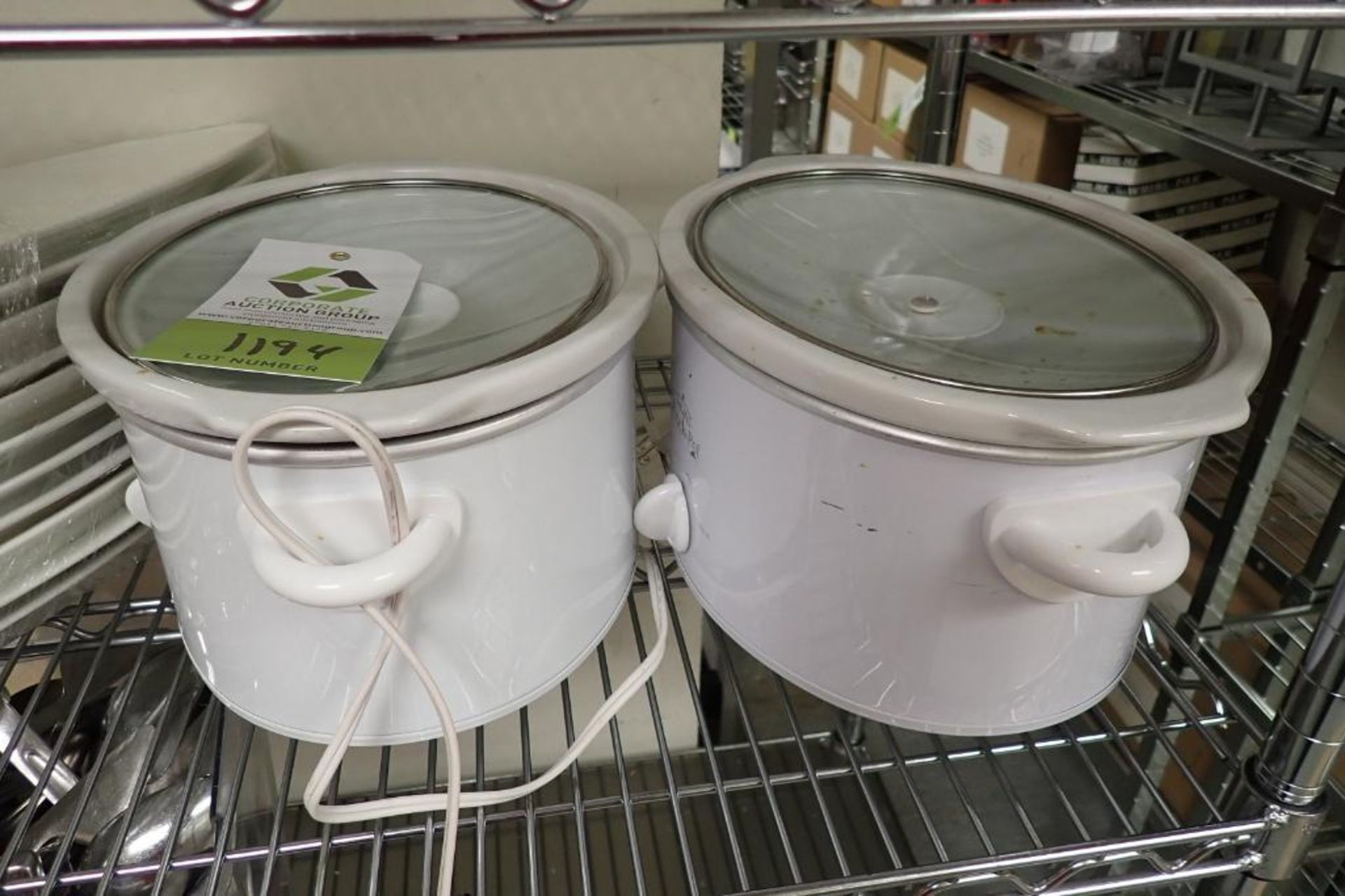 (2) crock pots - Image 3 of 4