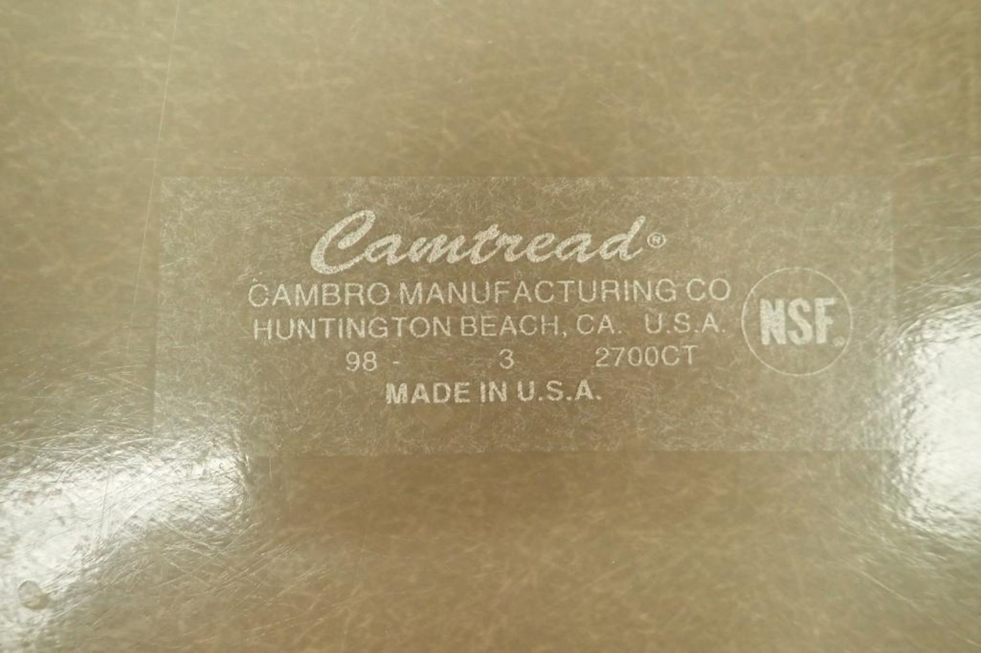 Lot of Cambro camtread plastic trays - Image 3 of 3