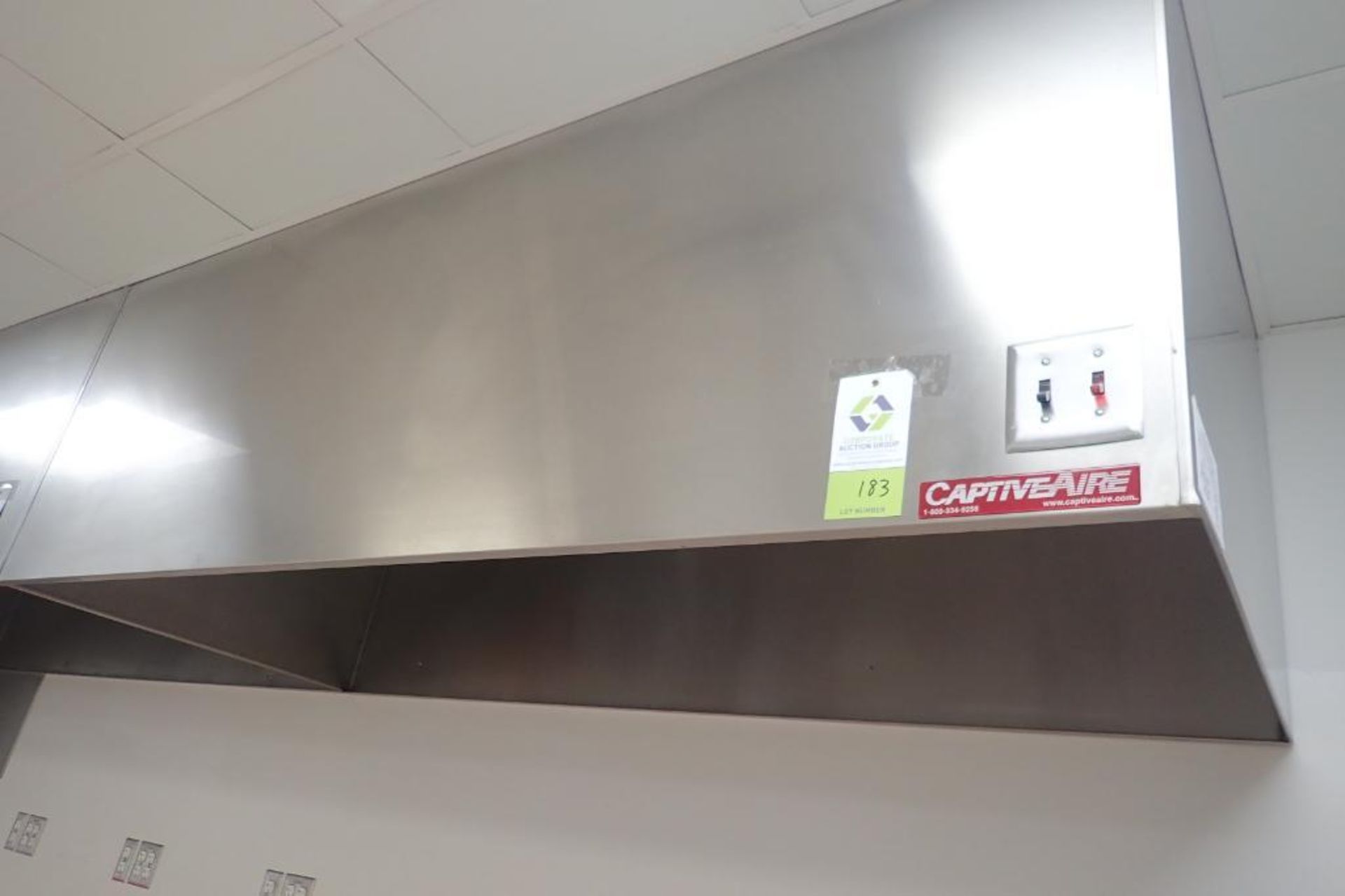 Captive Aire SS exhaust hood