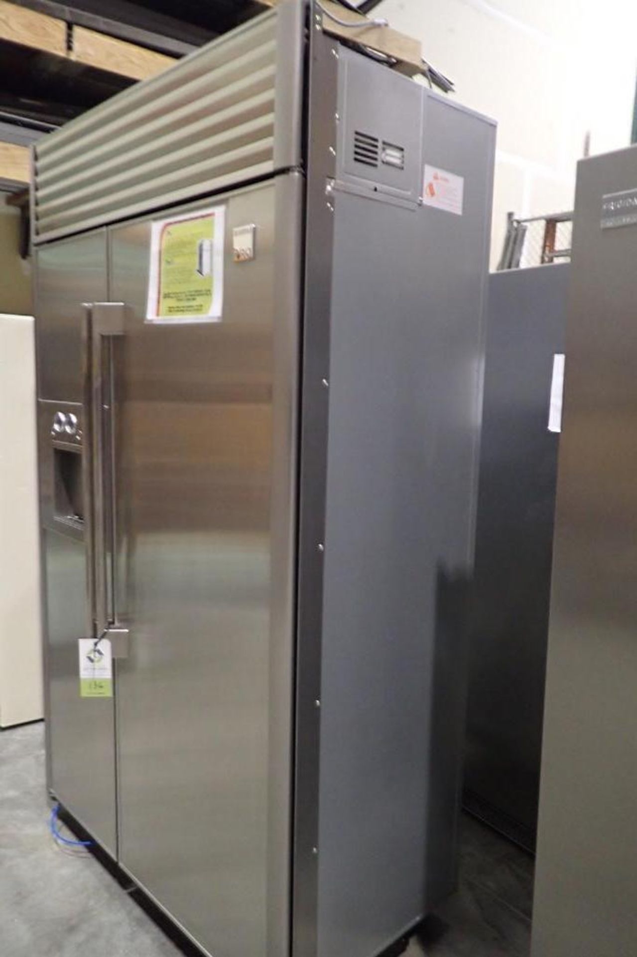 Kenmore pro SS refrigerator and freezer french door combo - Image 2 of 9