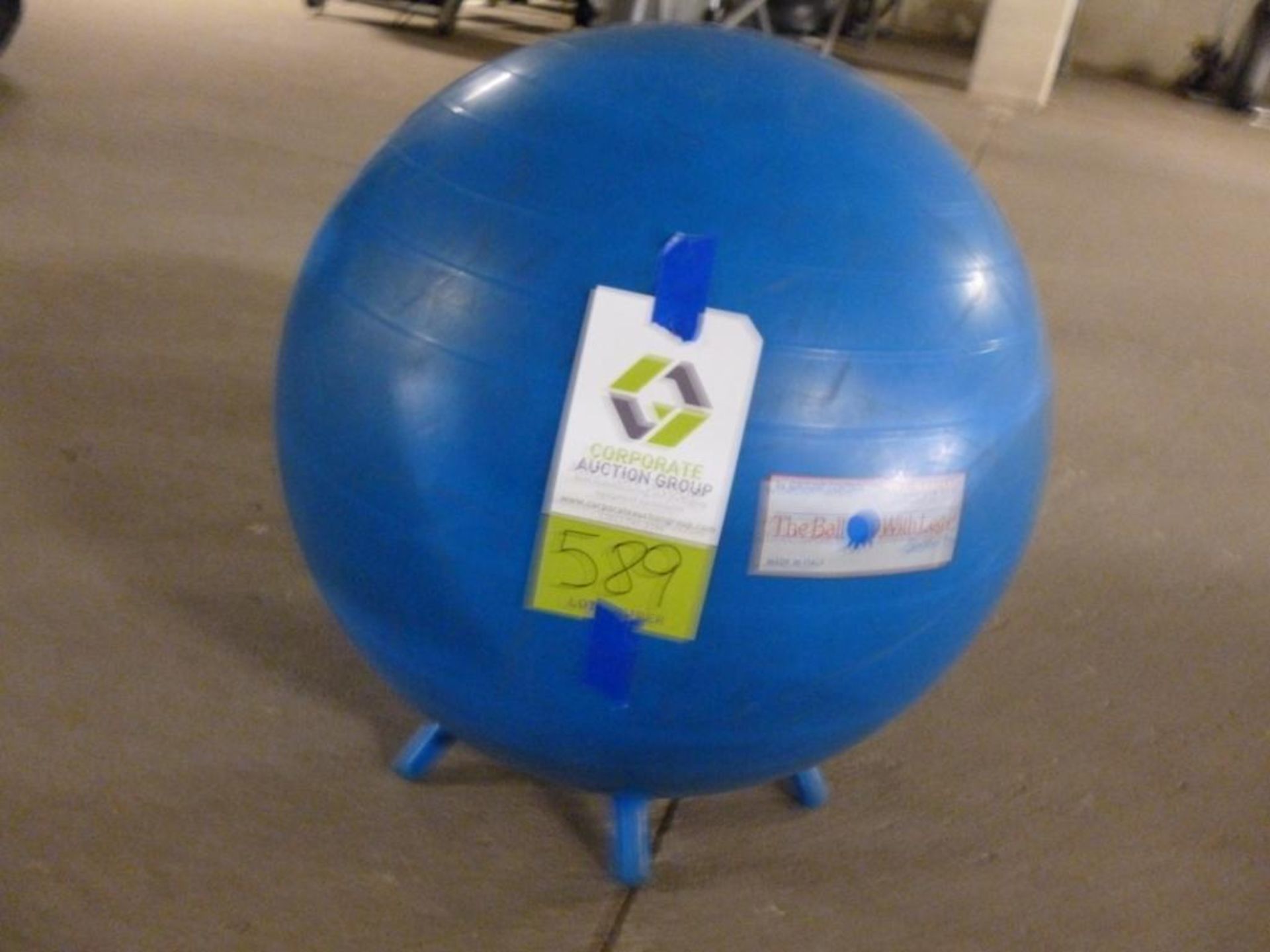 Manufacturer: - Blue Exercise Ball - Model Number: