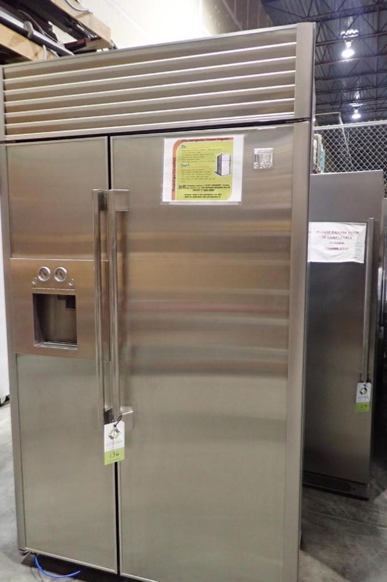 Kenmore pro SS refrigerator and freezer french door combo