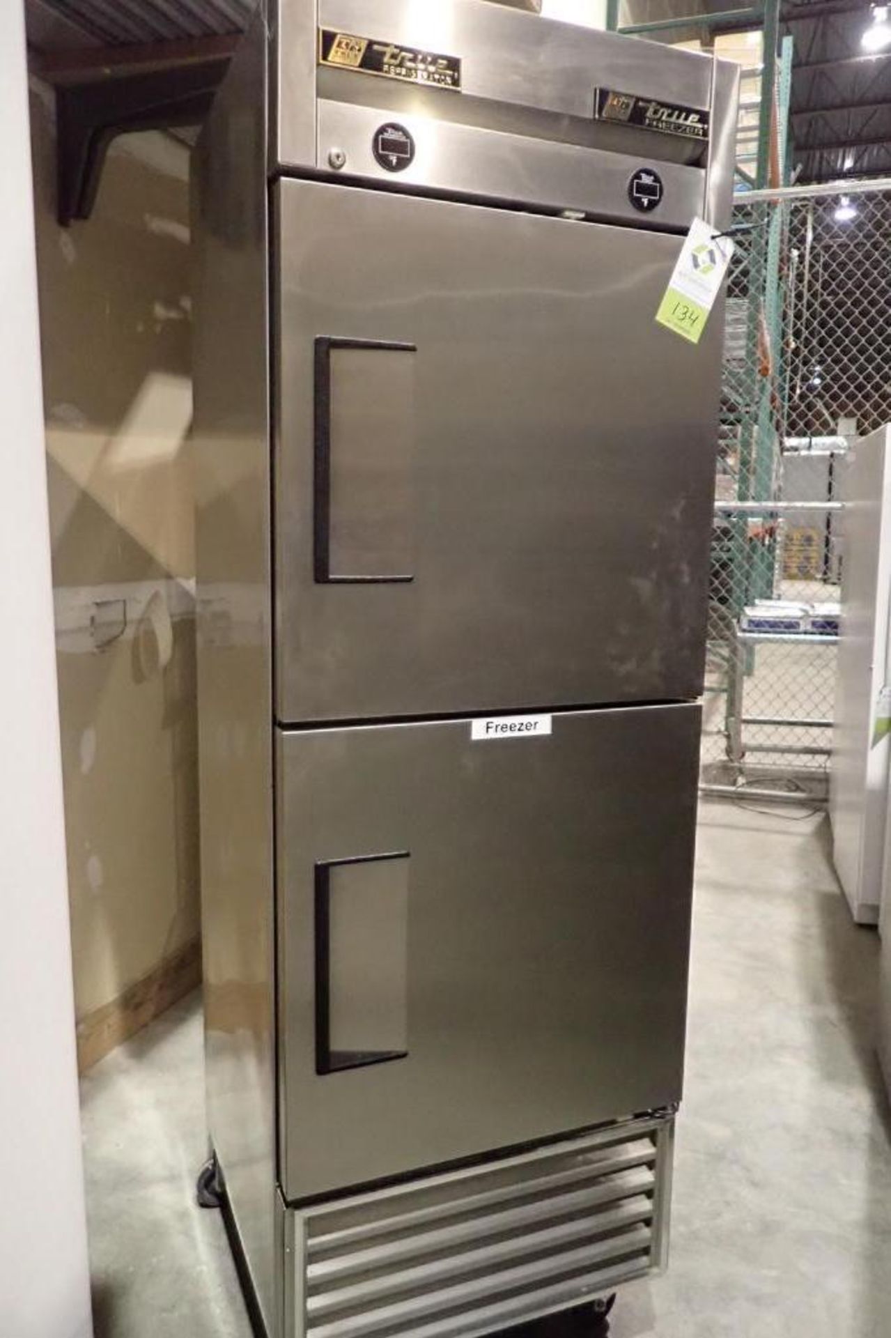 True SS commercial refrigerator and freezer combo