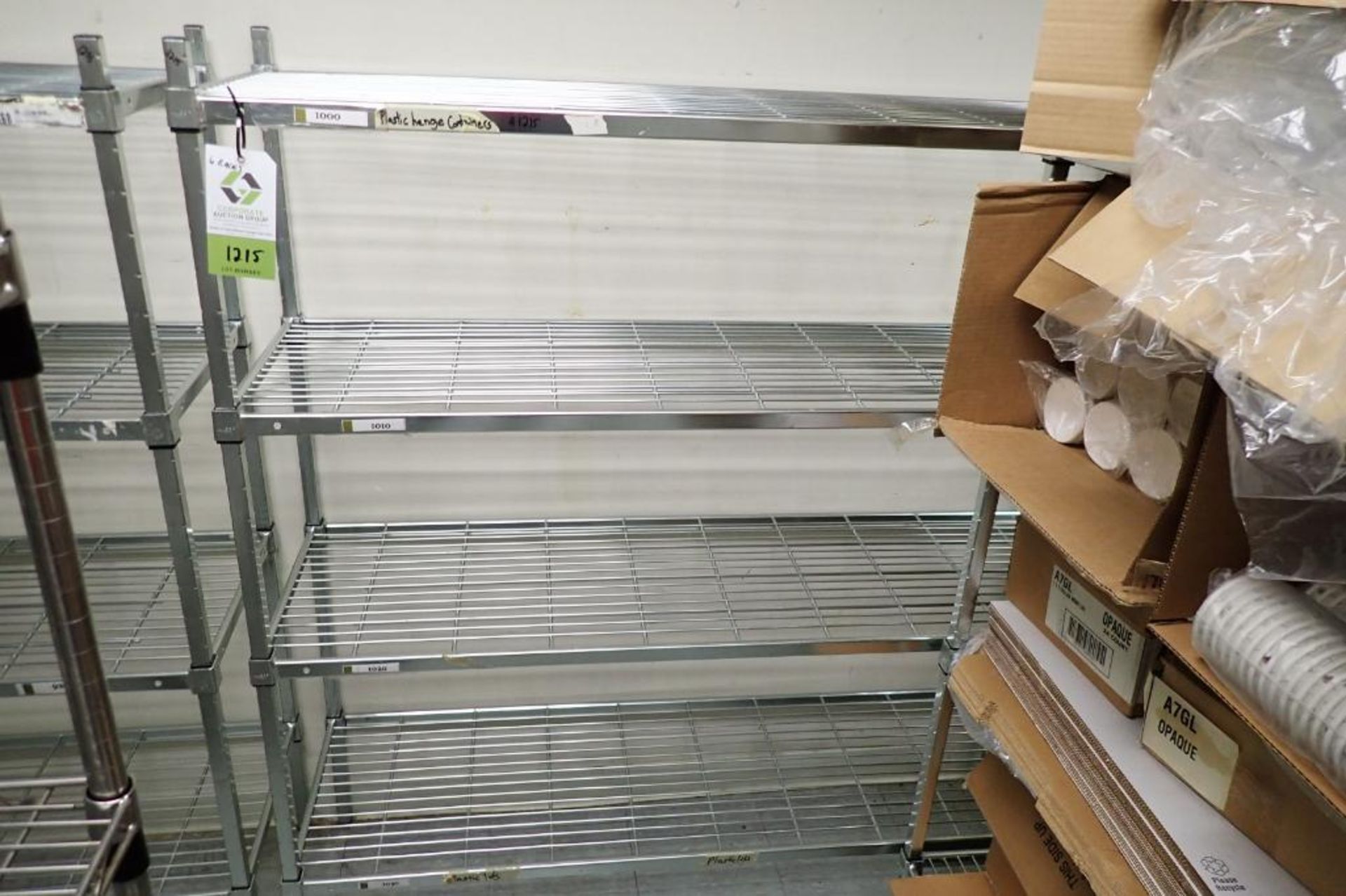 Chrome 4-shelf wire racks - Image 2 of 6