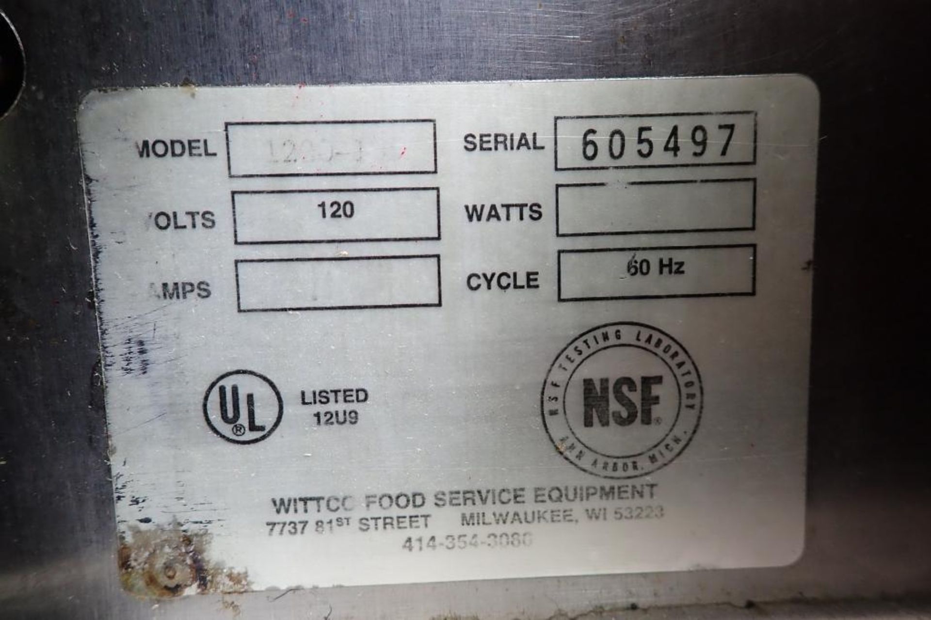 Wittco SS food warming cabinet - Image 7 of 7