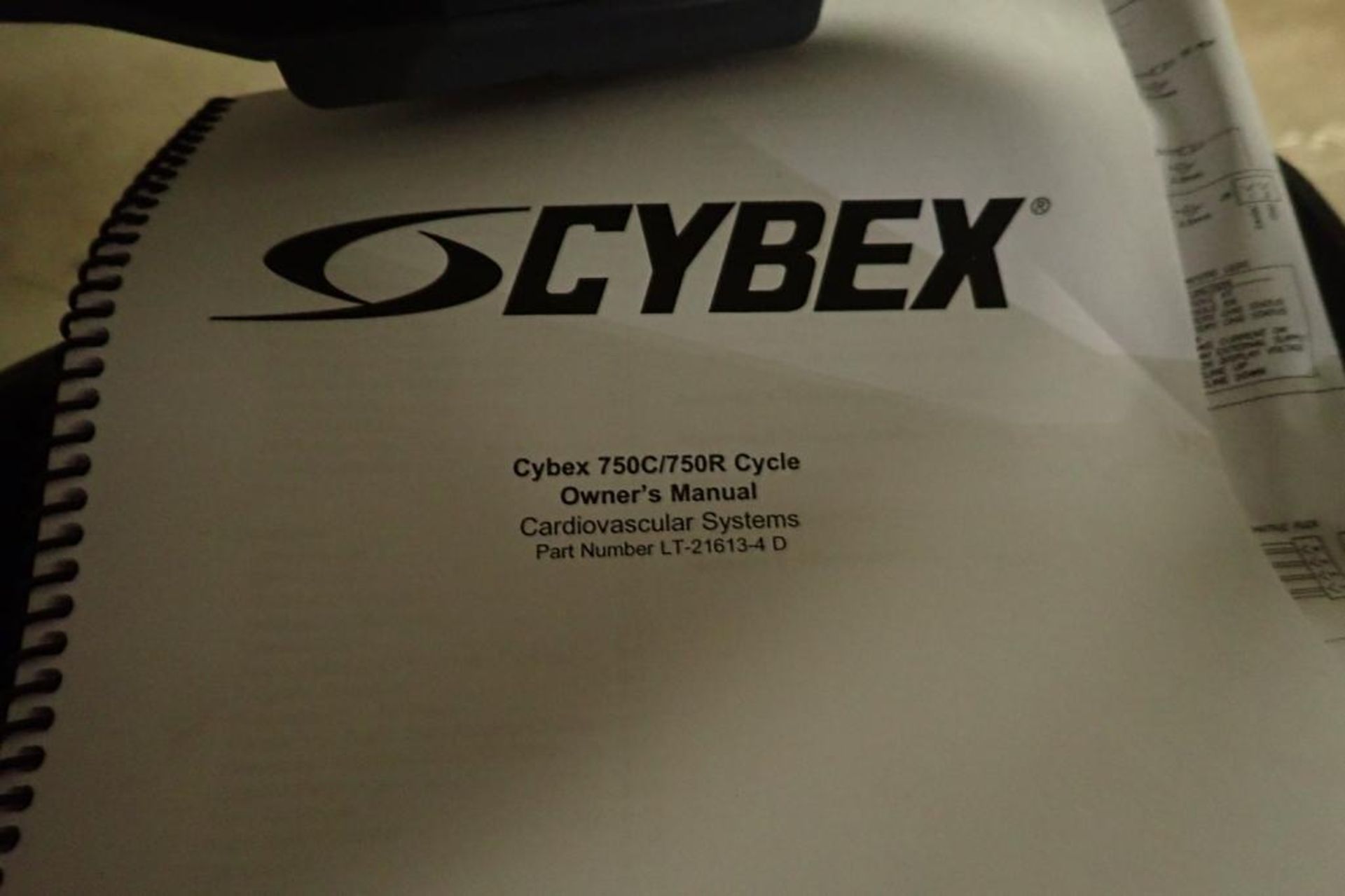 Manufacturer: Cybex - Upright Cycle - Model Number: 750C - Image 2 of 3