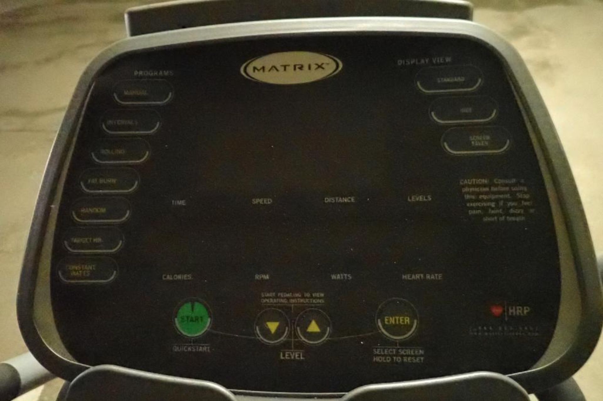 Manufacturer: Matrix - Elliptical Trainer - Model Number: - Image 2 of 2