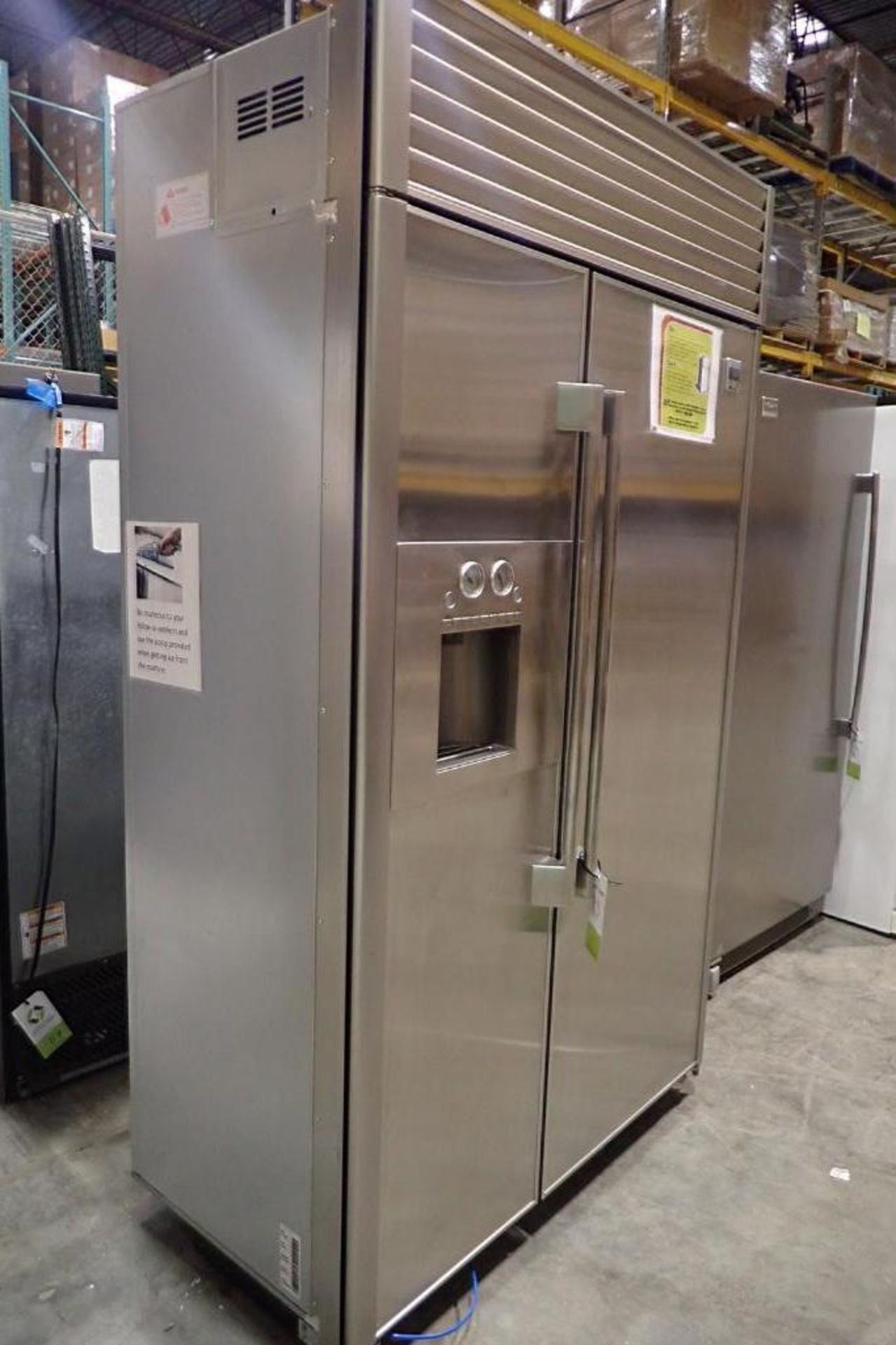 Kenmore pro SS refrigerator and freezer french door combo - Image 3 of 9