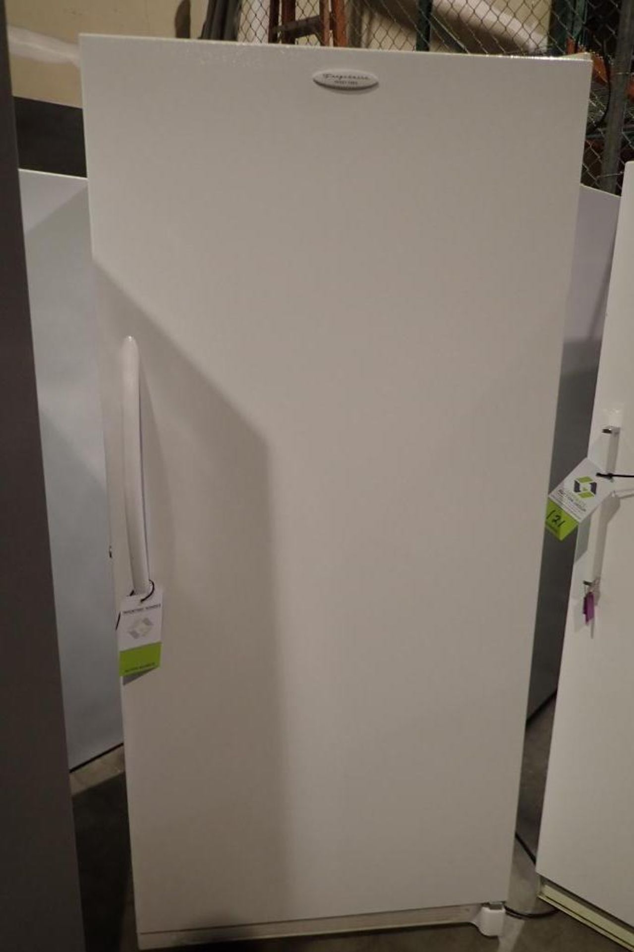 Frigidaire white upright freezer