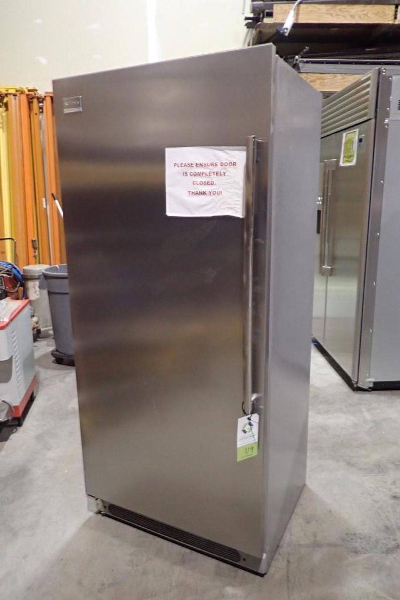 Frigidaire SS upright freezer