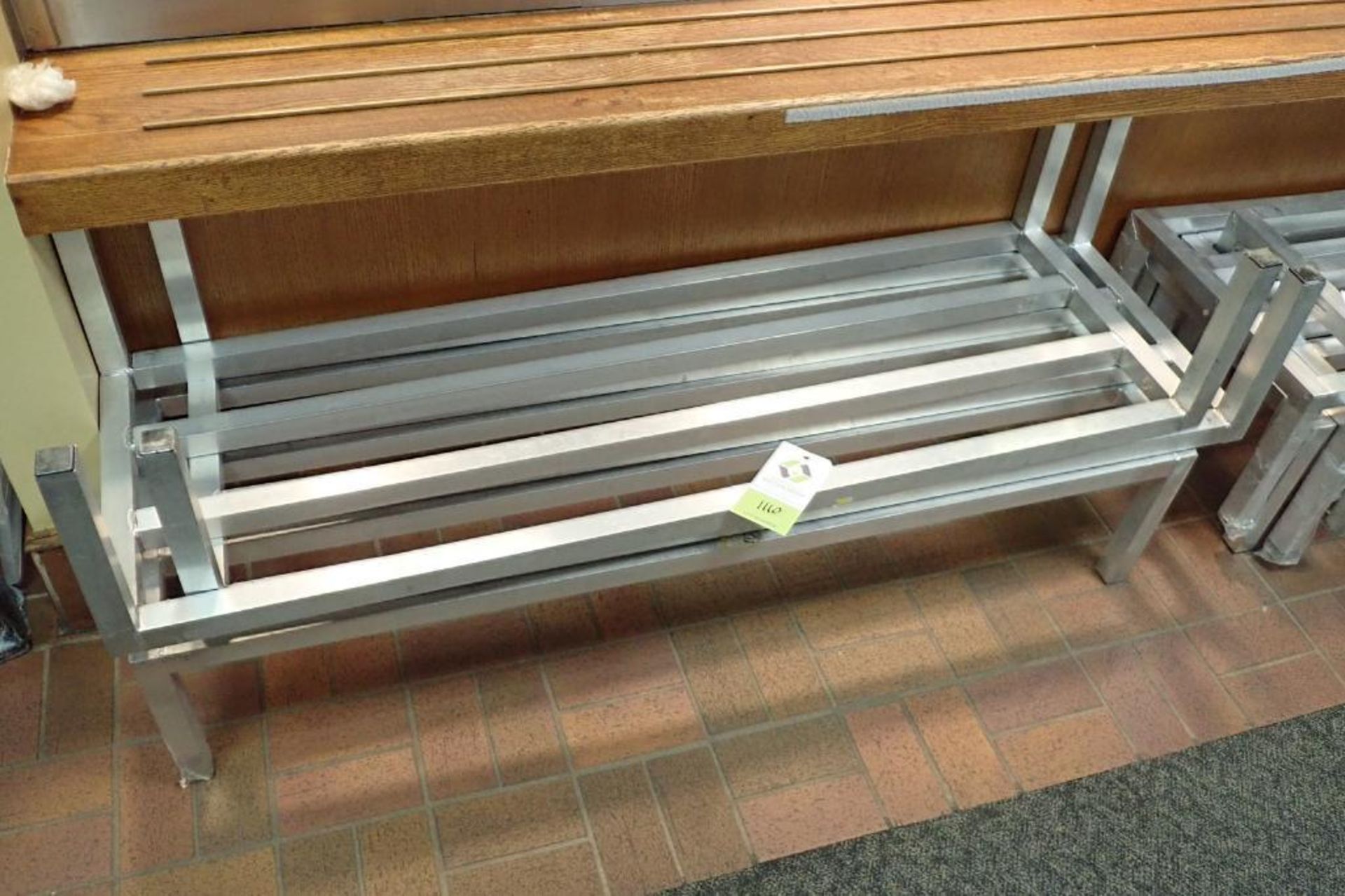 Hubert aluminum storage racks