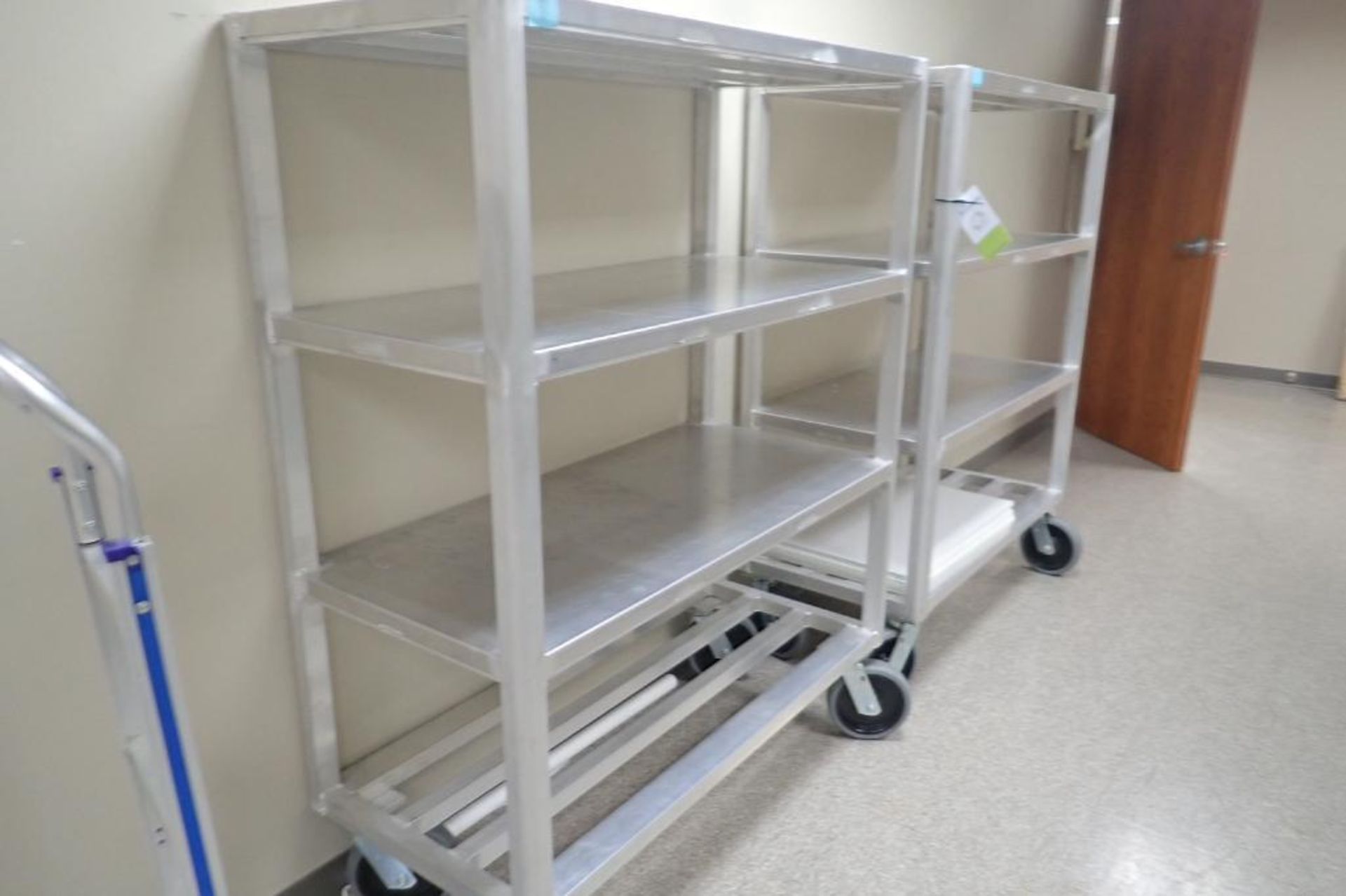 (2) New Age aluminum racks - Image 2 of 3