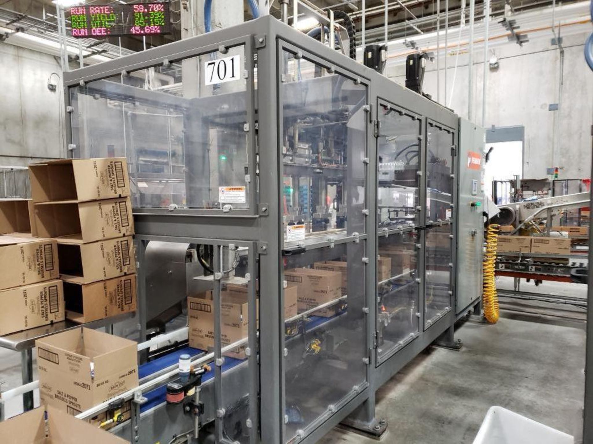 2011 Pearson pick and place case packer {Located in Darien, WI}