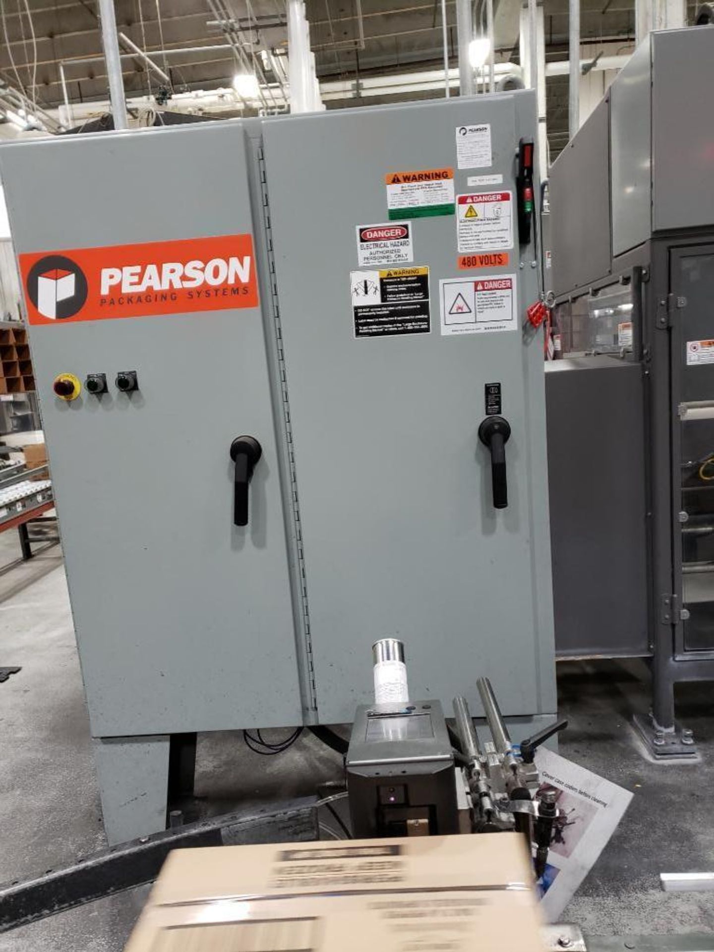 2011 Pearson case conveyor control panel {Located in Darien, WI} - Image 2 of 3