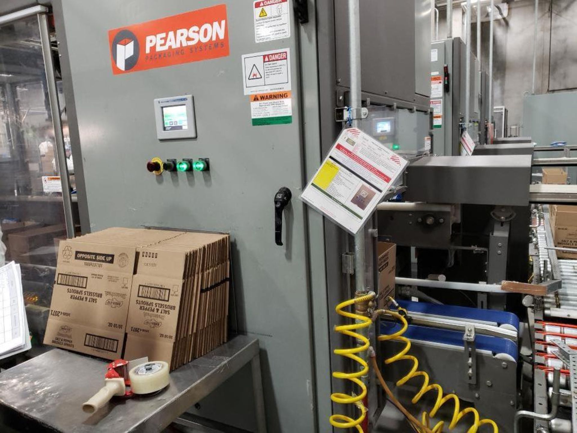 2011 Pearson pick and place case packer {Located in Darien, WI}